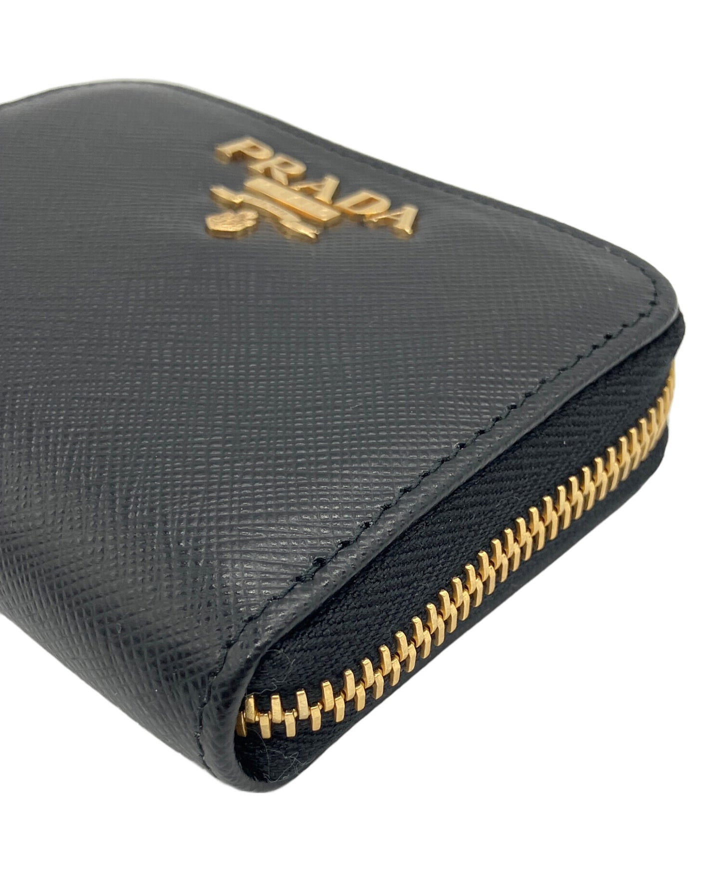 [Pre-owned] PRADA Coin purse Saffiano 1MM268