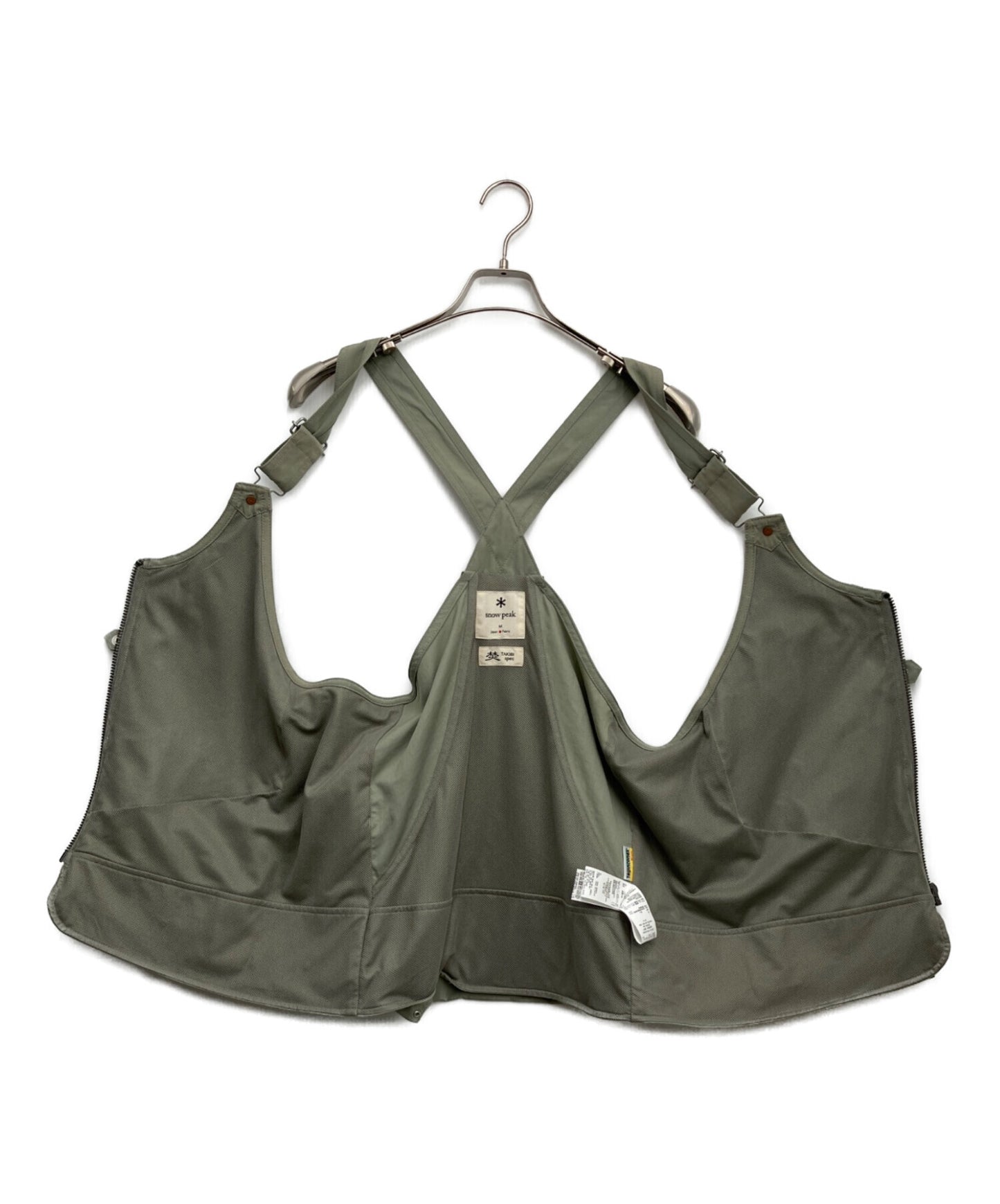 [Pre-owned] Snow peak TAKIBI Weather Cloth Vest JK-25SU102