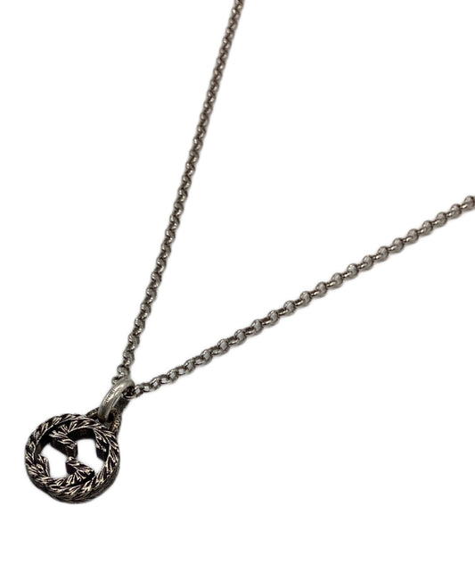 [Pre-owned] GUCCI necklace 455535 j8400 0811