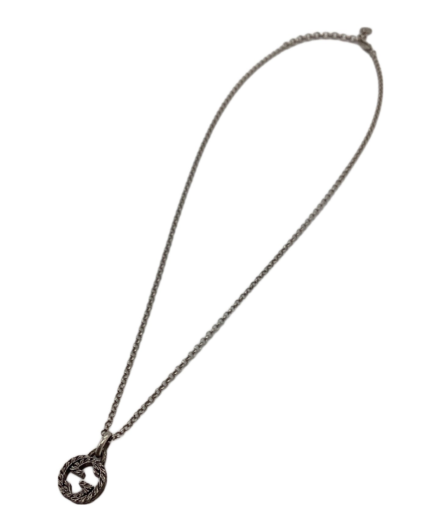 [Pre-owned] GUCCI necklace 455535 j8400 0811