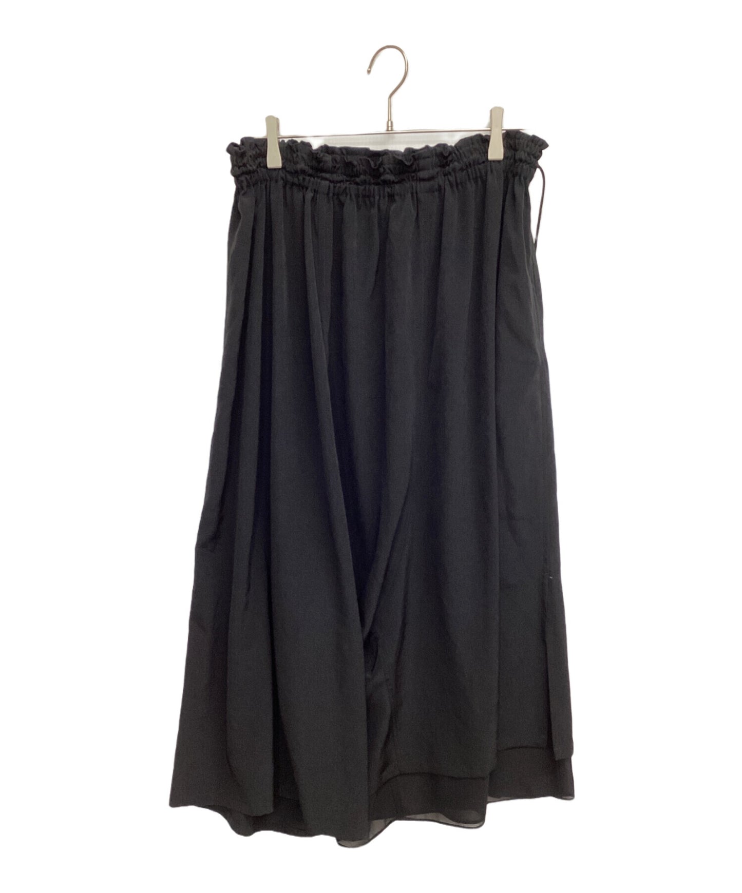 [Pre-owned] Y's TRIACETATE POLYESTER de CHINE ASYMMETRY PANTS YA-P26-500