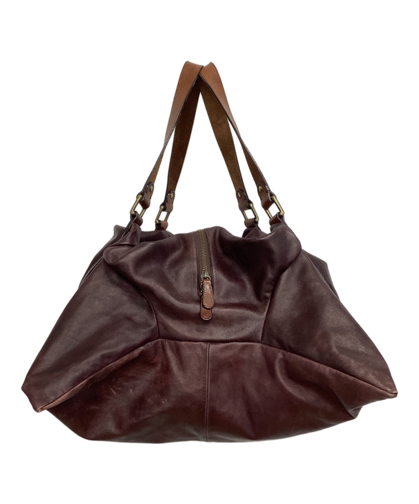 [Pre-owned] MIHARA YASUHIRO Leather Boston Bag