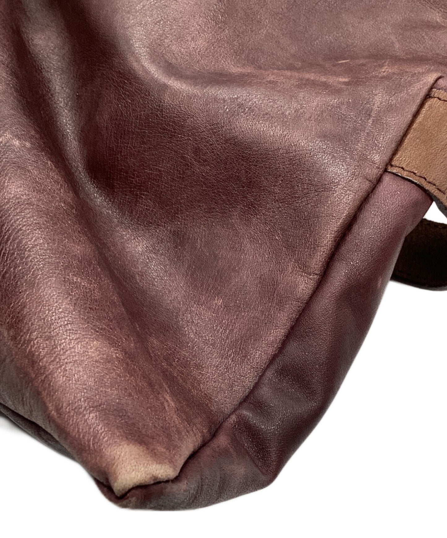 [Pre-owned] MIHARA YASUHIRO Leather Boston Bag