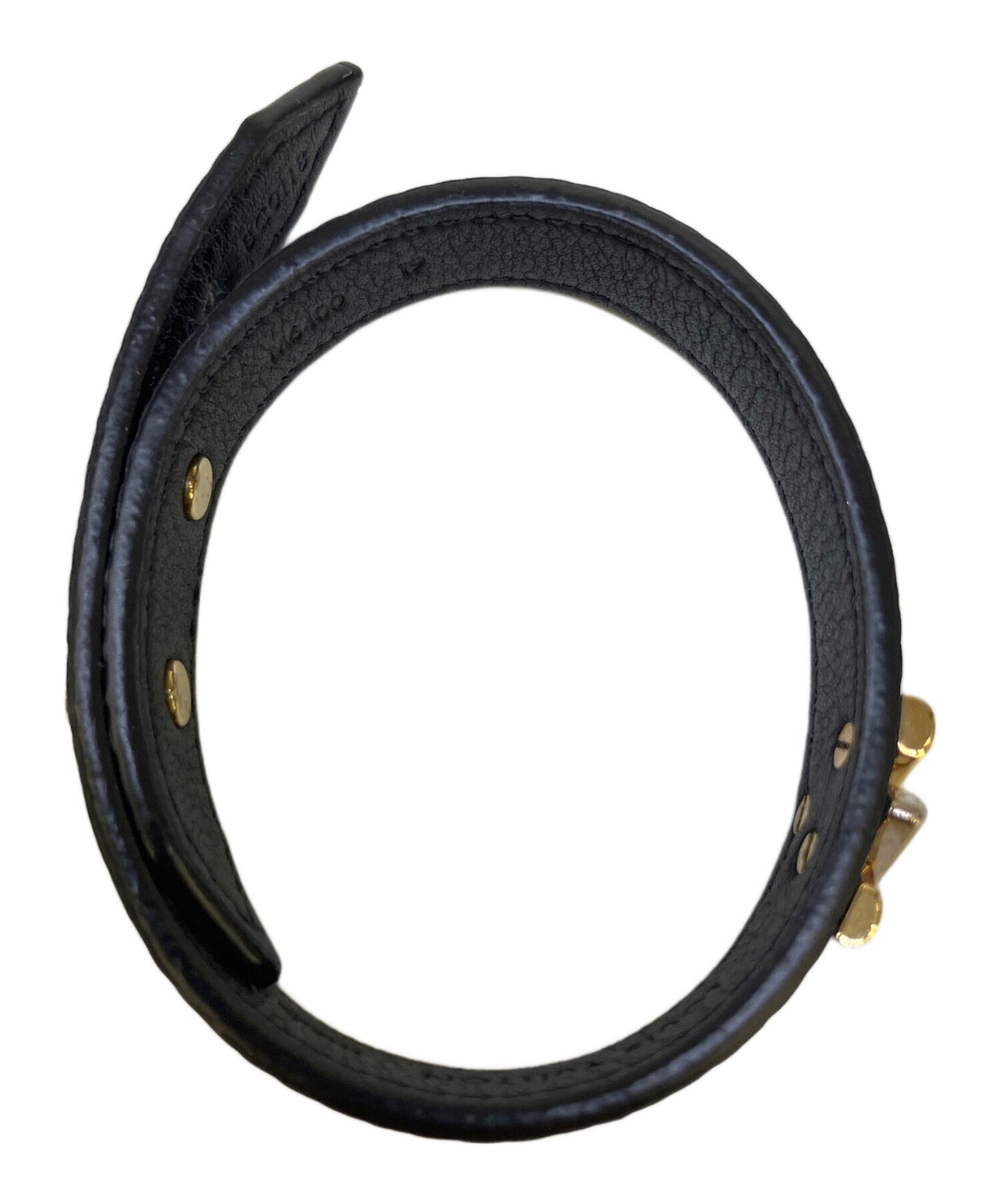 [Pre-owned] LOUIS VUITTON Leather Bracelet M6400