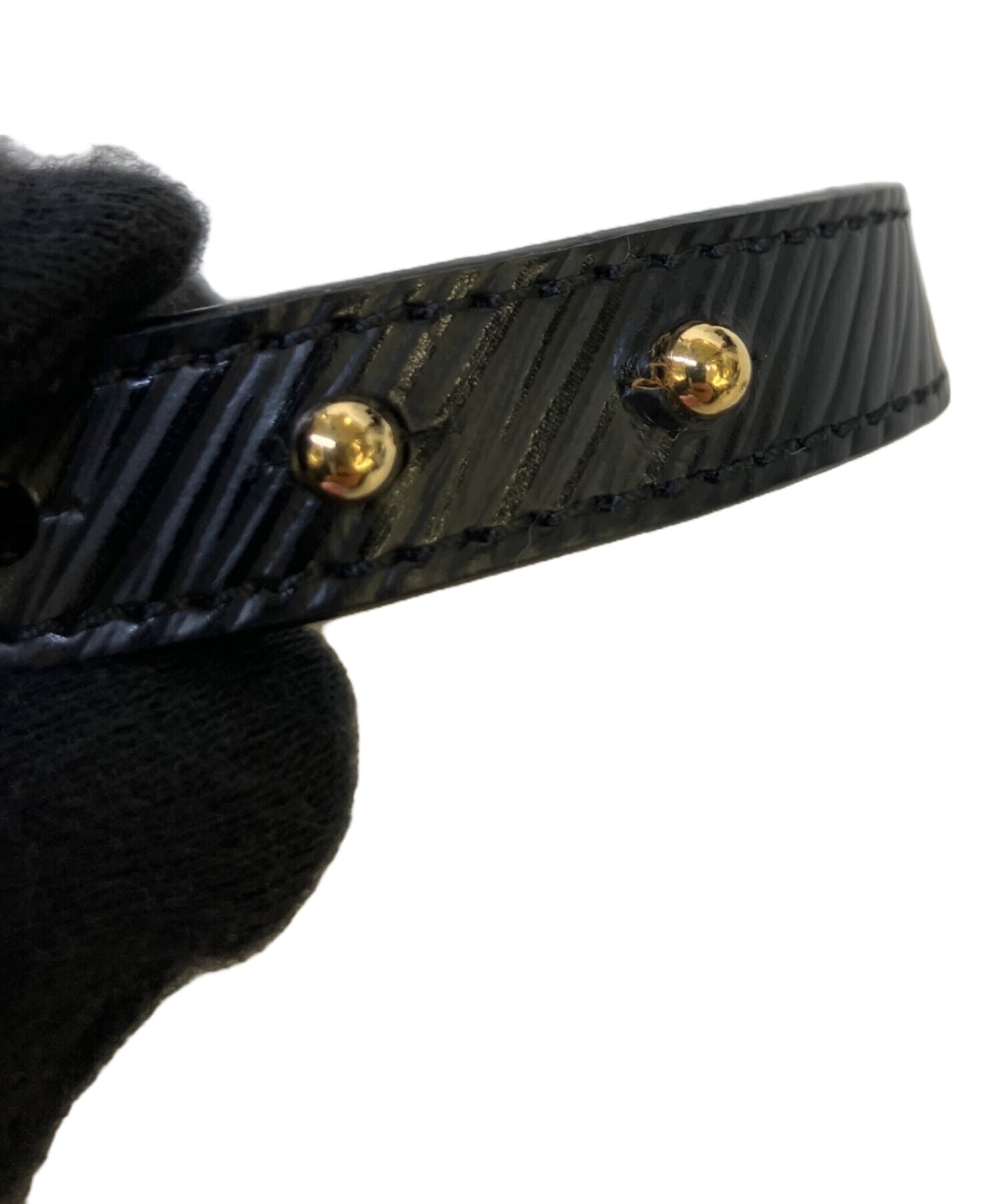[Pre-owned] LOUIS VUITTON Leather Bracelet M6400