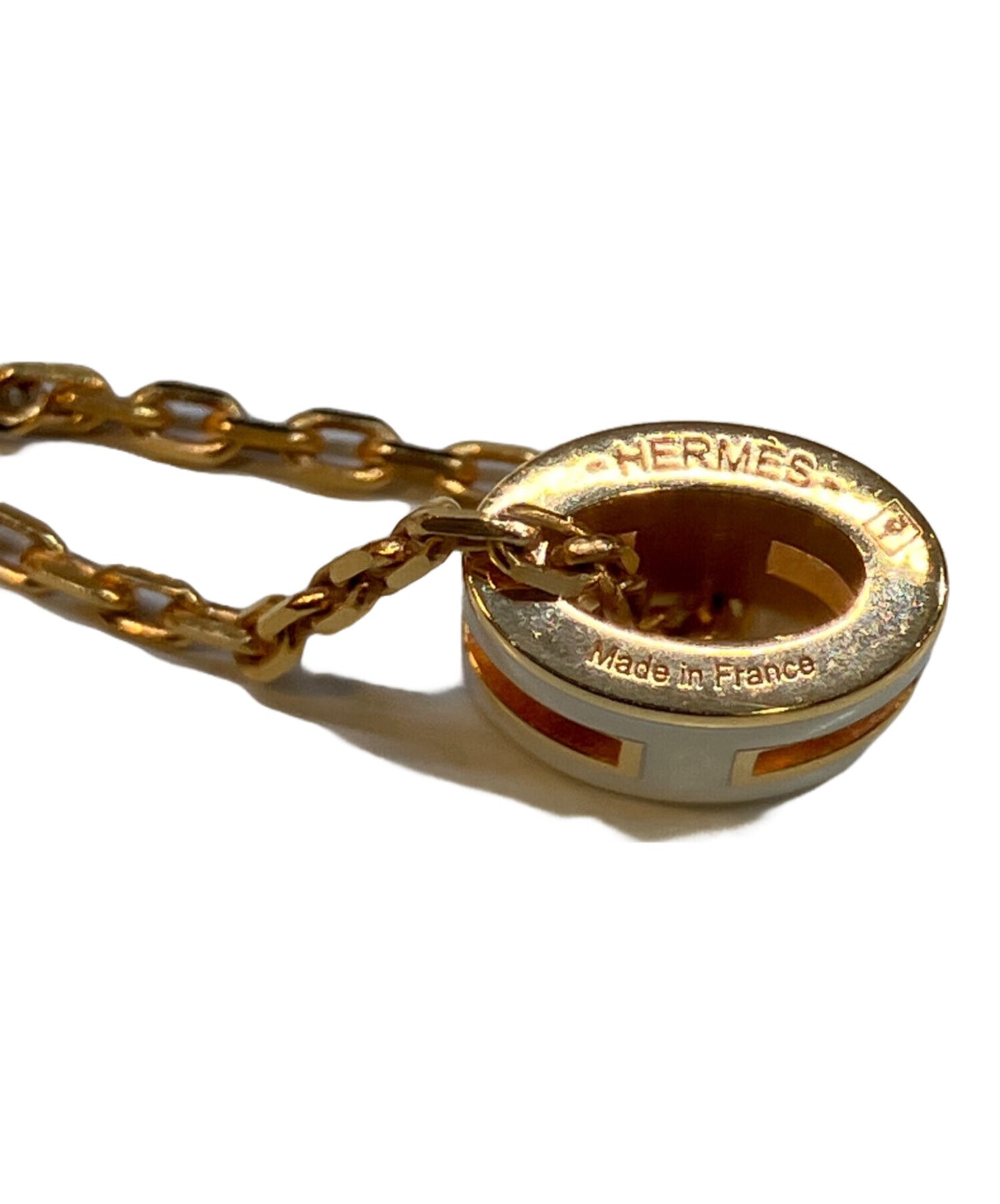 [Pre-owned] HERMES Mini Pop Ash H necklace