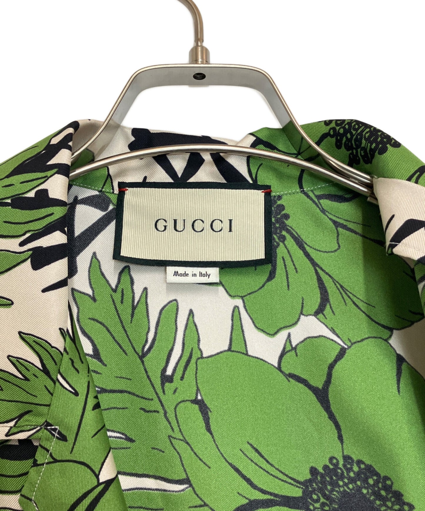 [Pre-owned] GUCCI silk shirt 609040 ZAEM2