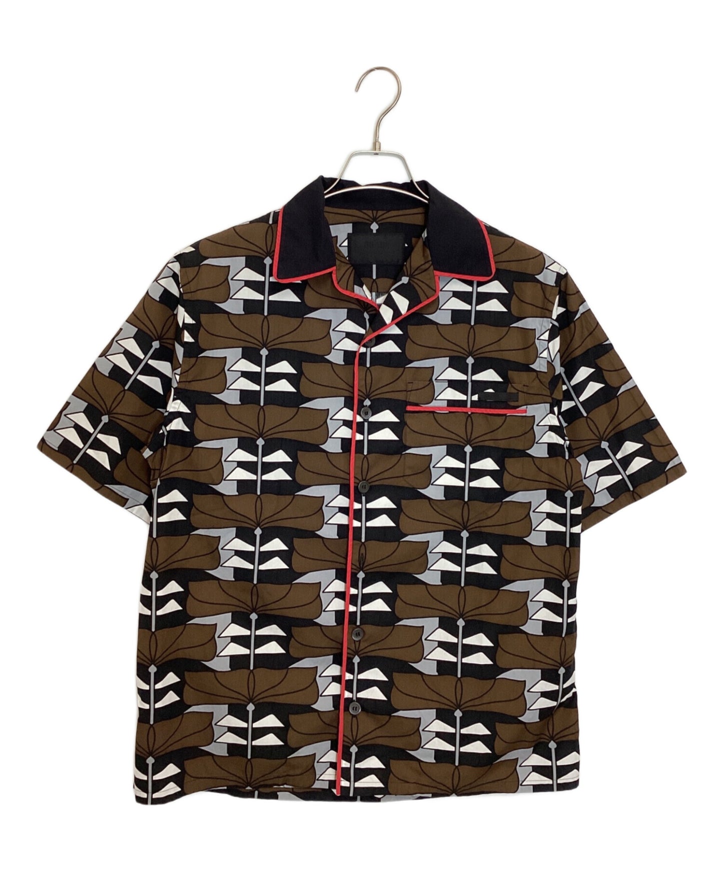 [Pre-owned] PRADA open-collared shirt UCS394