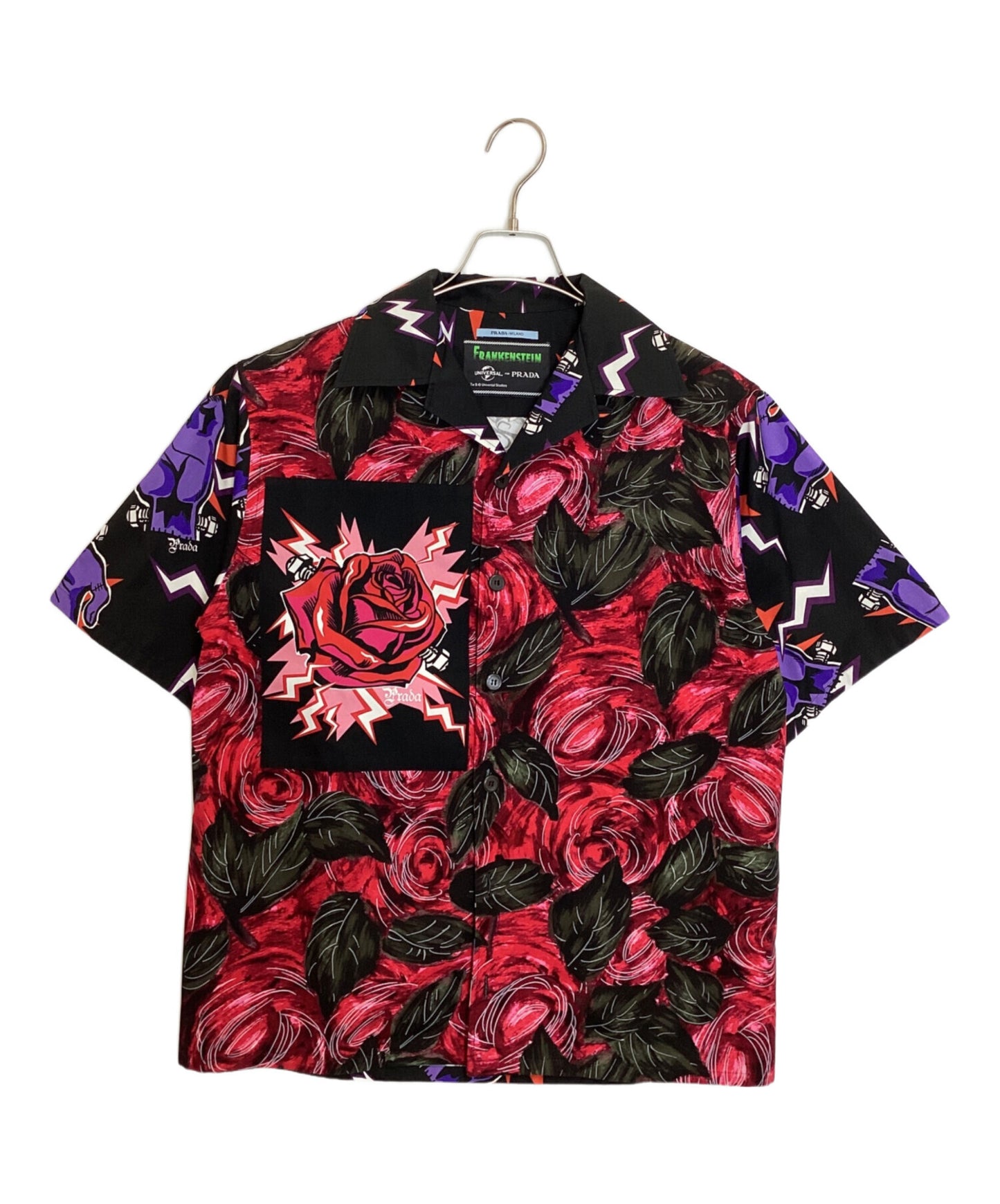 [Pre-owned] PRADA open-collared shirt UCS339 S192 1U4U