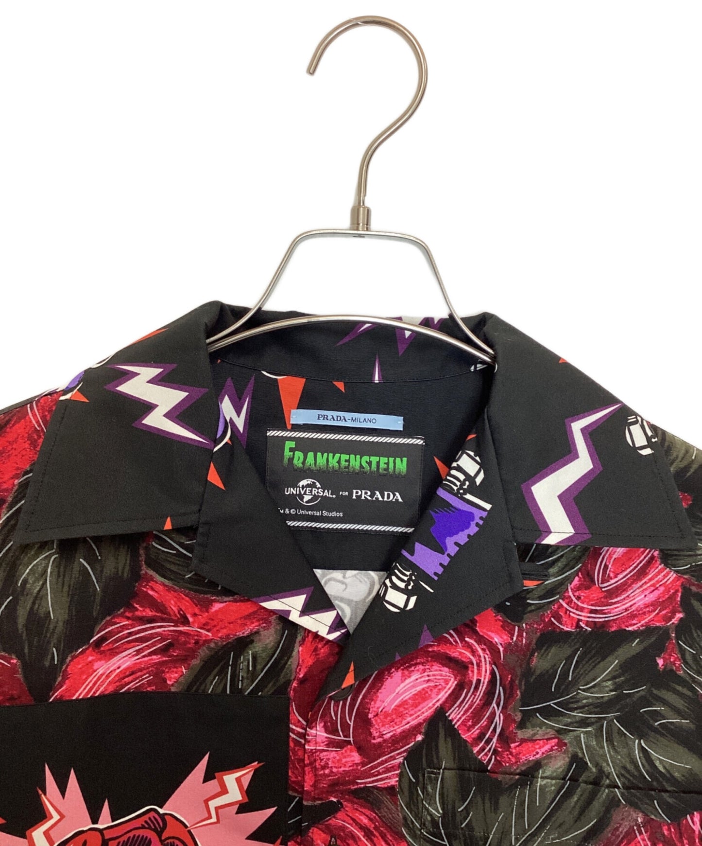 [Pre-owned] PRADA open-collared shirt UCS339 S192 1U4U