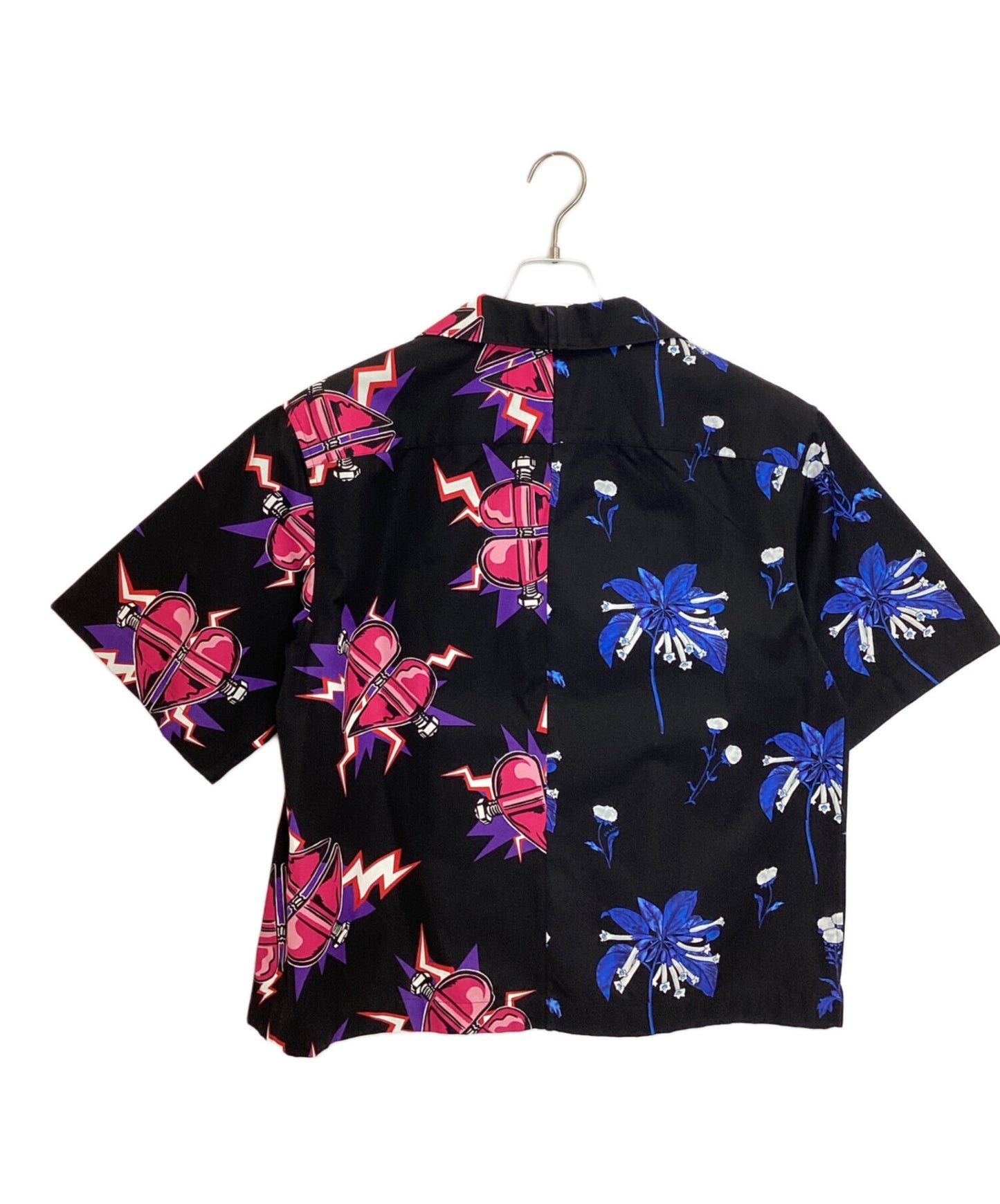 [Pre-owned] PRADA short-sleeved shirt UCS319 S182 1U5V