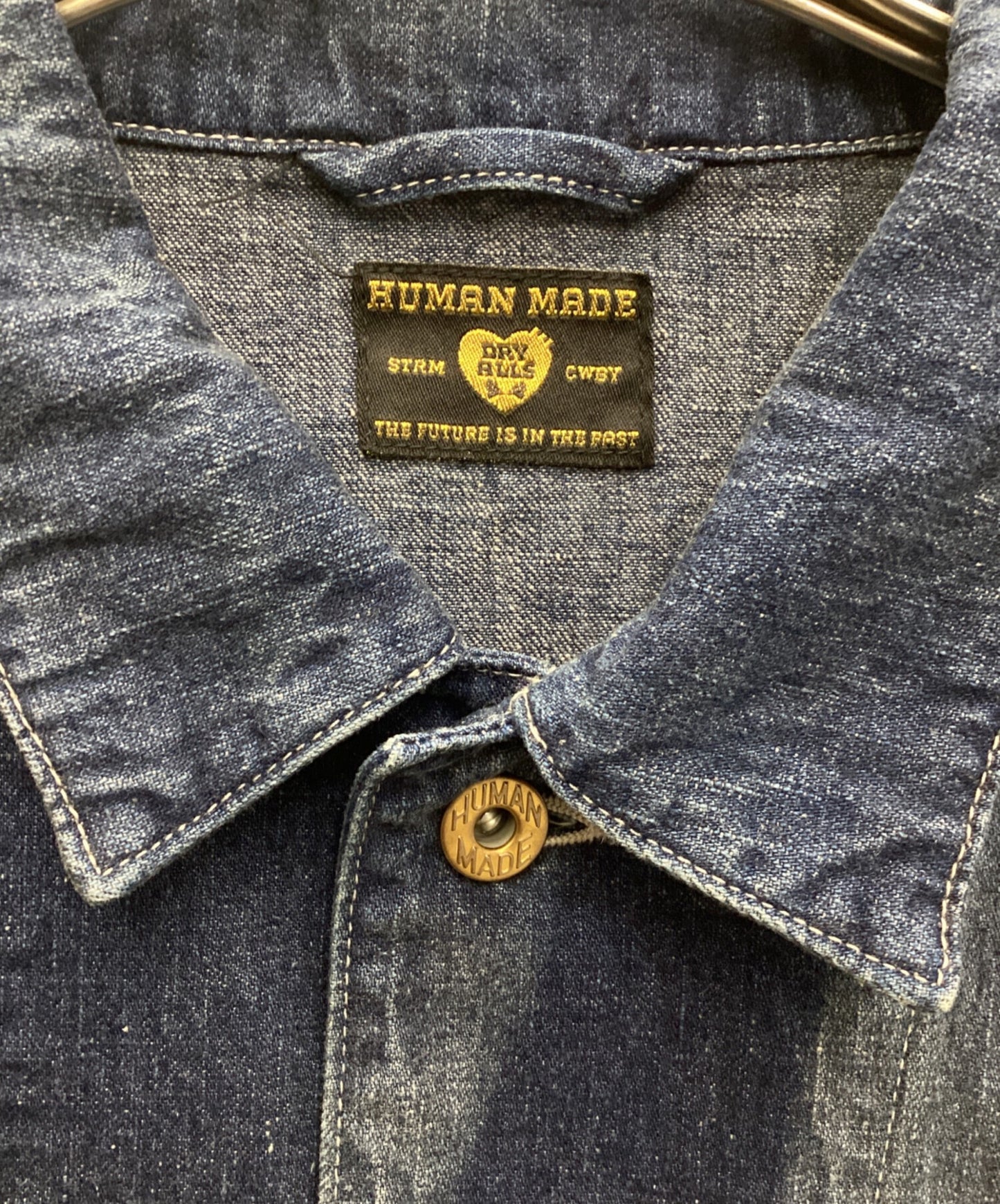 [Pre-owned] HUMAN MADE Military Denim Coverall Jacket HM28JK004