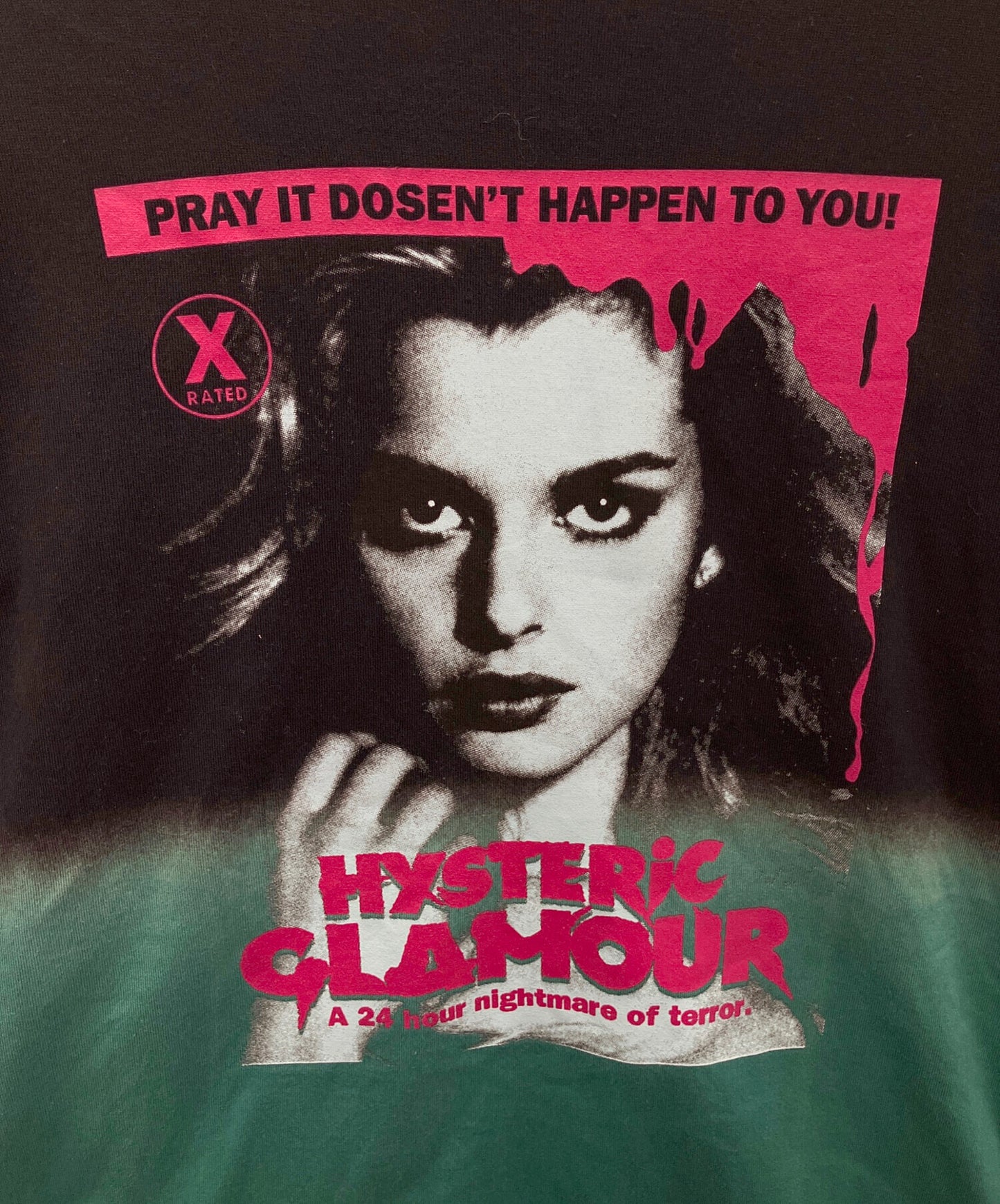 [Pre-owned] Hysteric Glamour THE DEATH CITY pt T-shirt 02191CT31