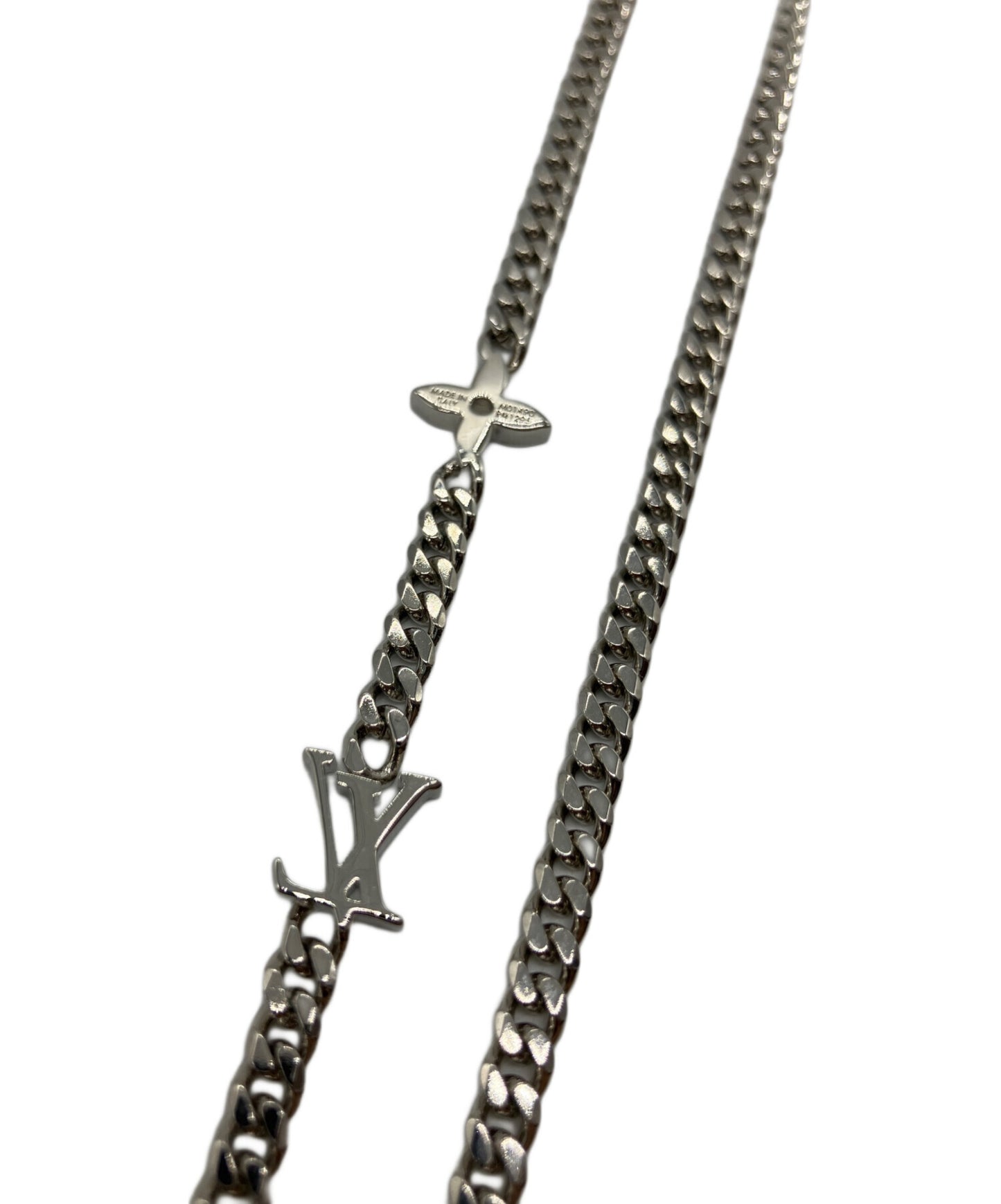 [Pre-owned] LOUIS VUITTON Necklace Monogram Lowe M01490