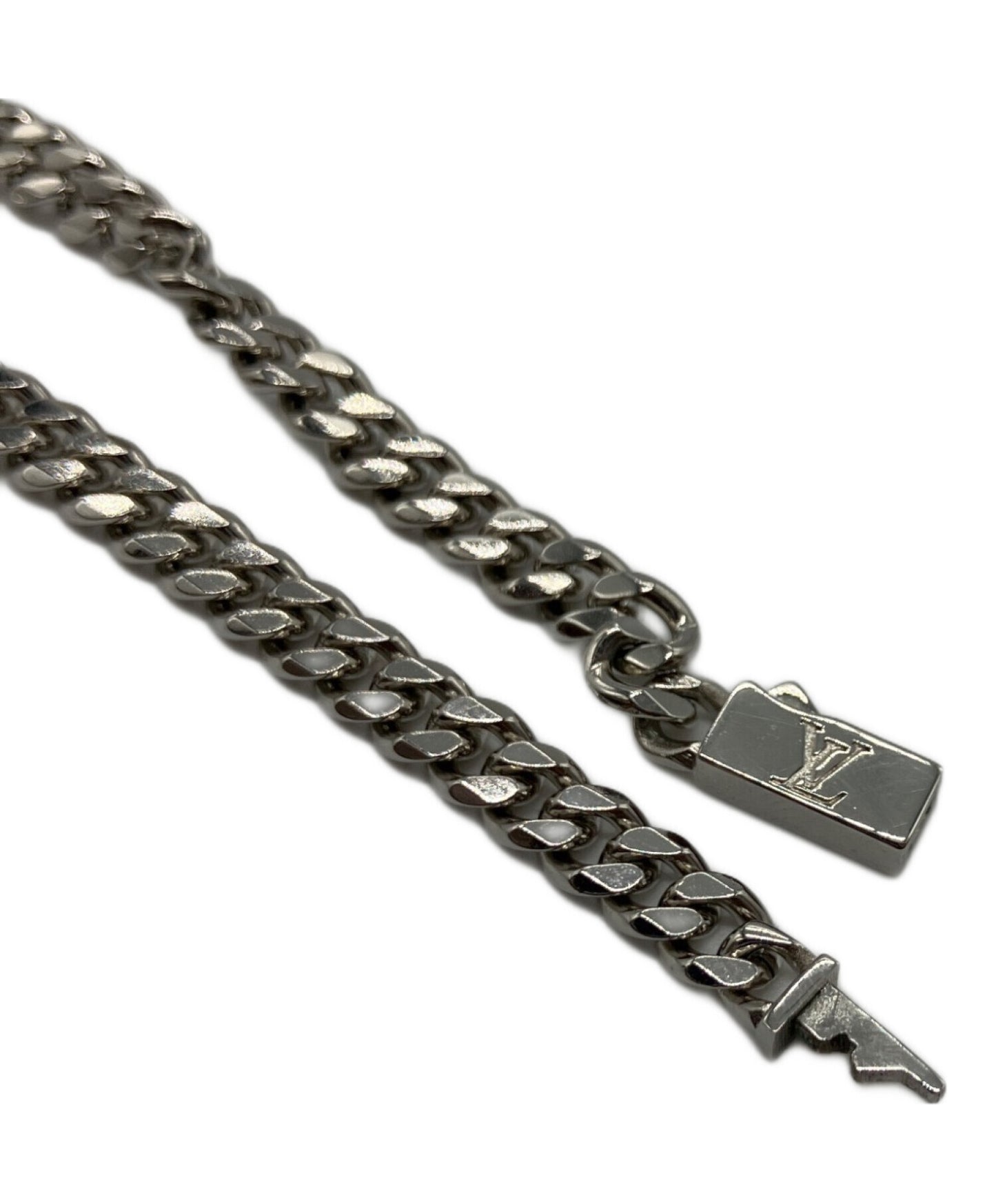 [Pre-owned] LOUIS VUITTON Necklace Monogram Lowe M01490