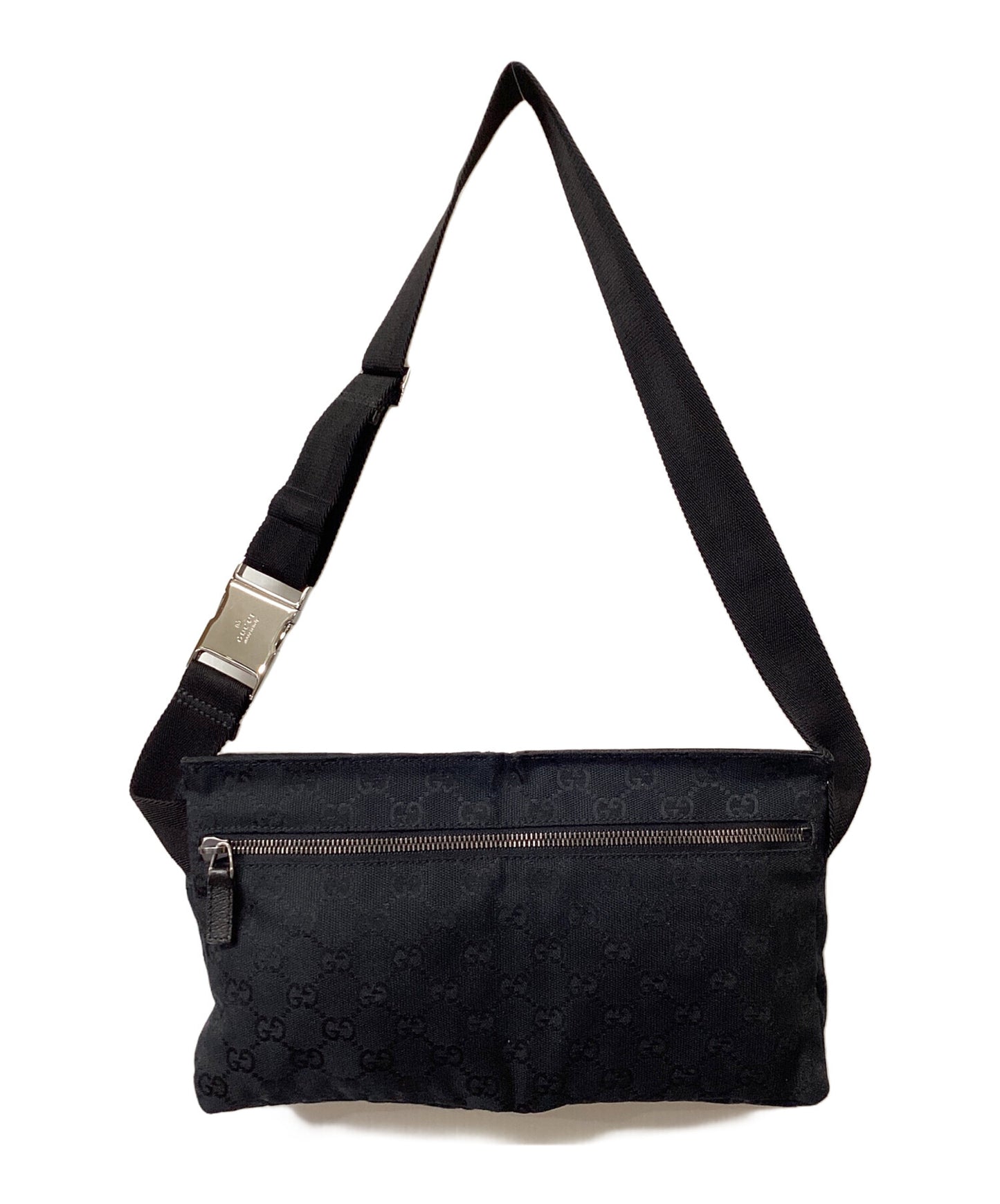 [Pre-owned] GUCCI GG canvas waist pouch 28566