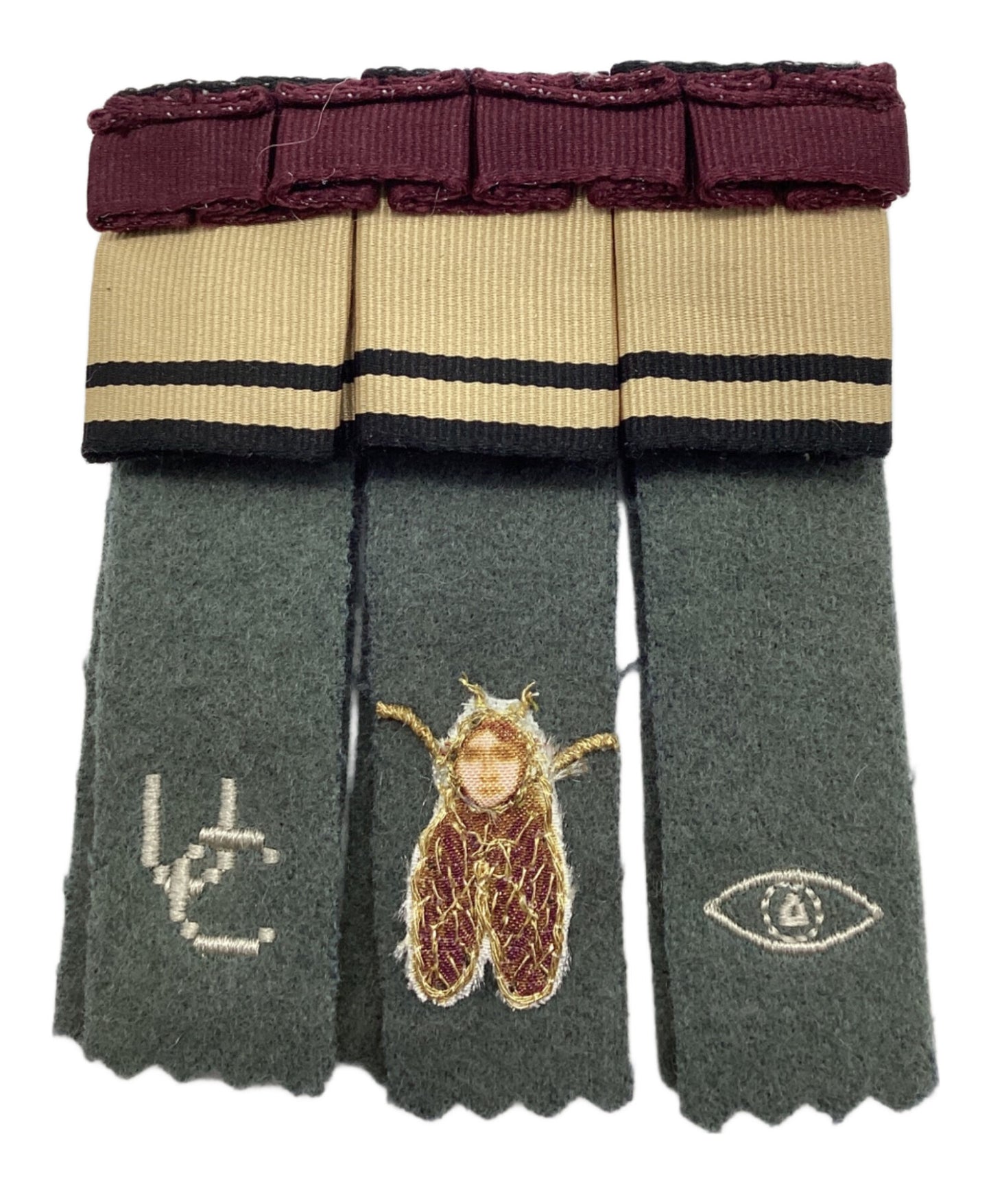 [Pre-owned] UNDERCOVER Appliqué Brooch