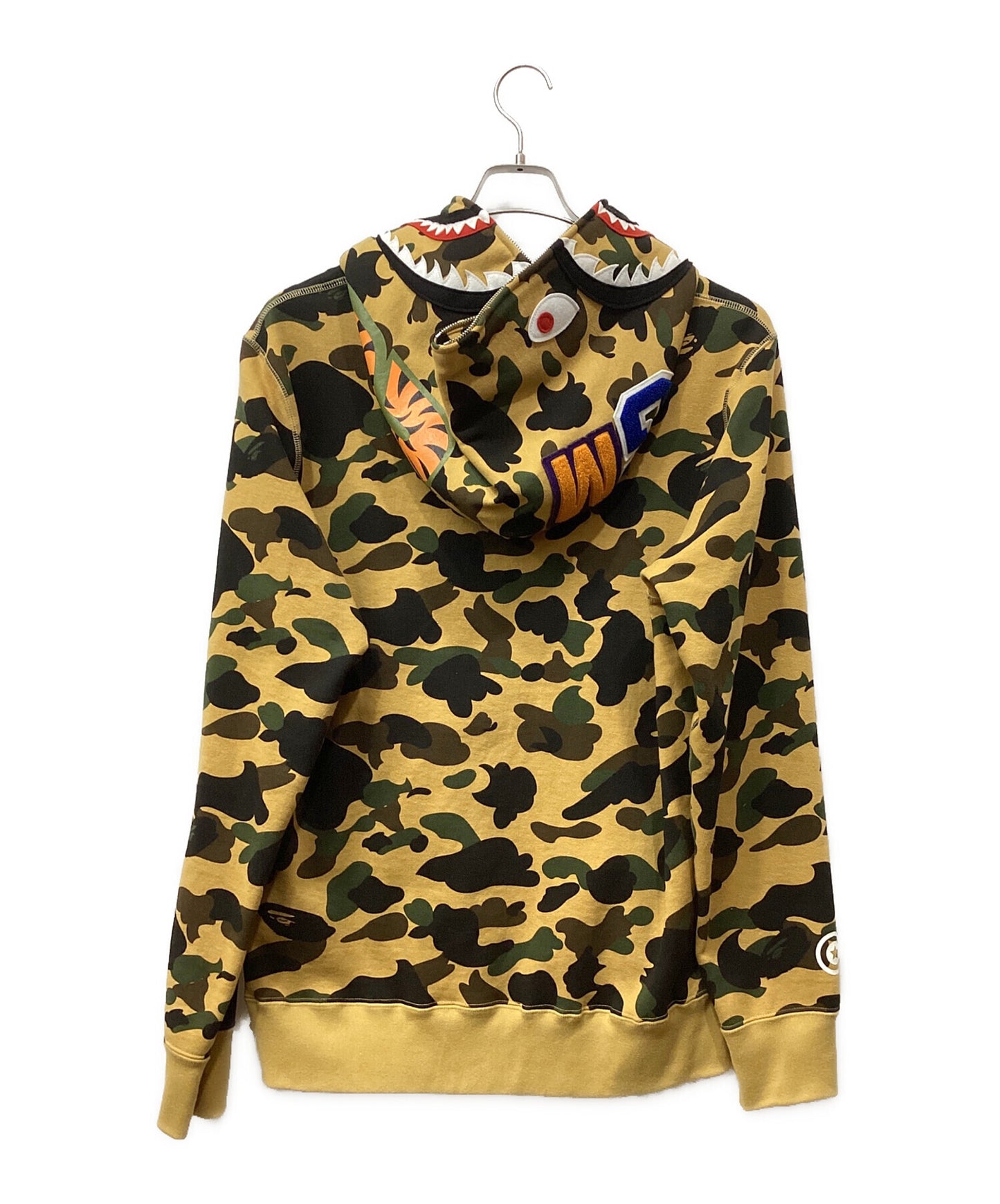 [Pre-owned] A BATHING APE 1st Camo Shark Full Zip Hoodie 001zpj801009m