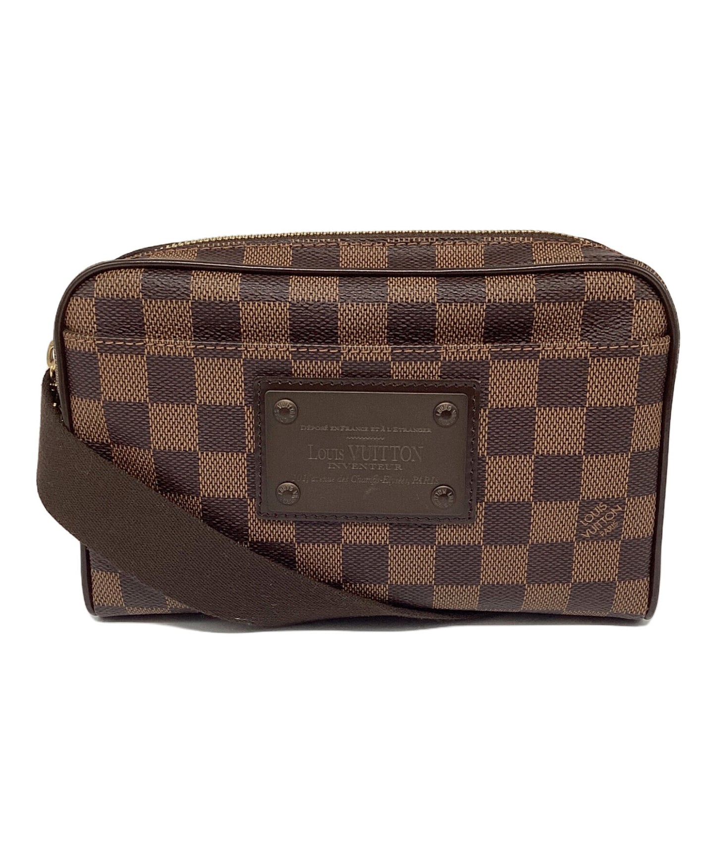 [Pre-owned] LOUIS VUITTON Damier Bum Bag Brooklyn N41101