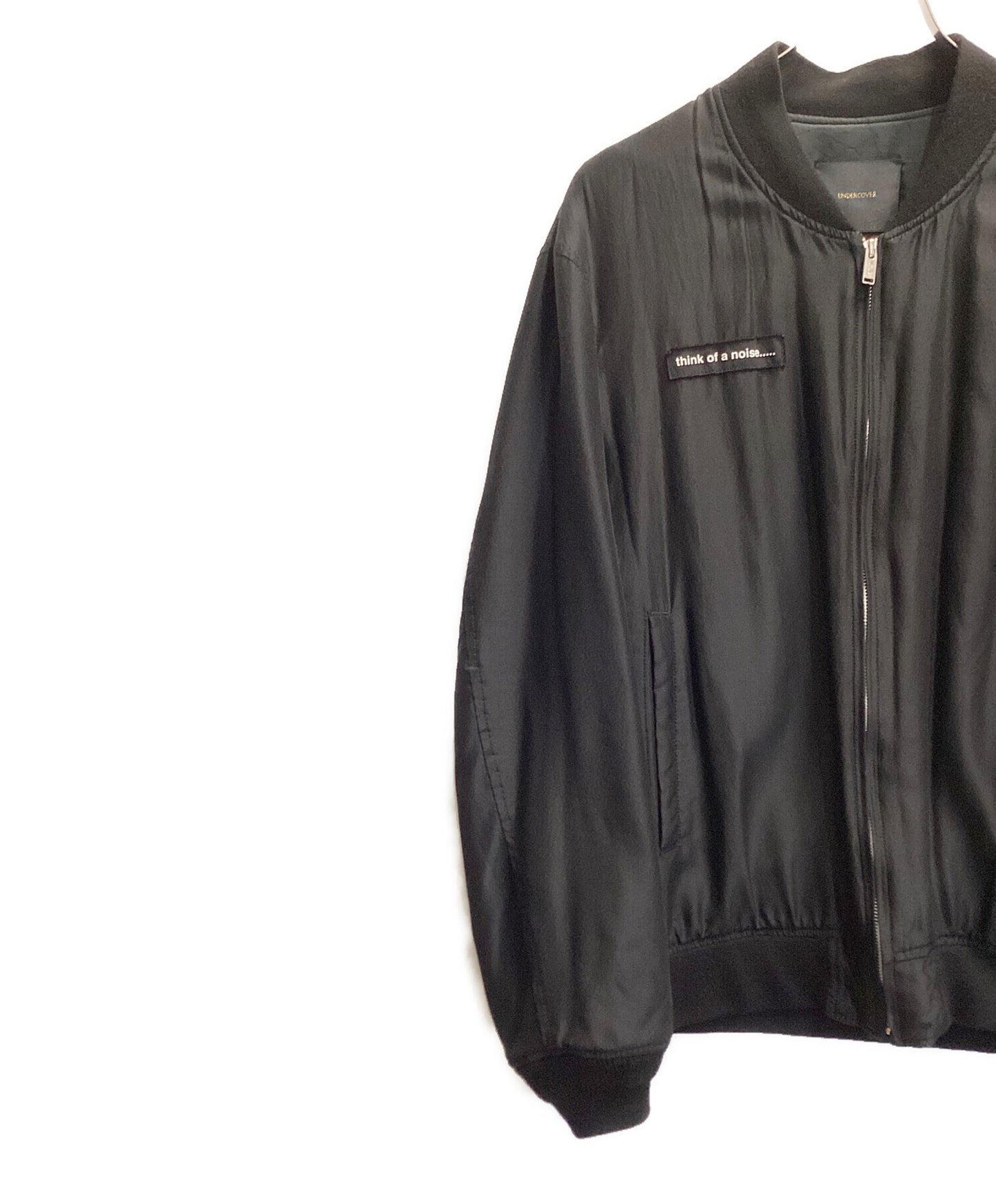 [Pre-owned] UNDERCOVER Silk Satin MA-1 04206-2
