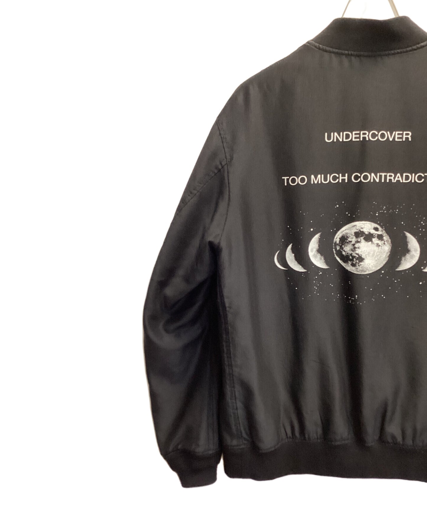 [Pre-owned] UNDERCOVER Silk Satin MA-1 04206-2