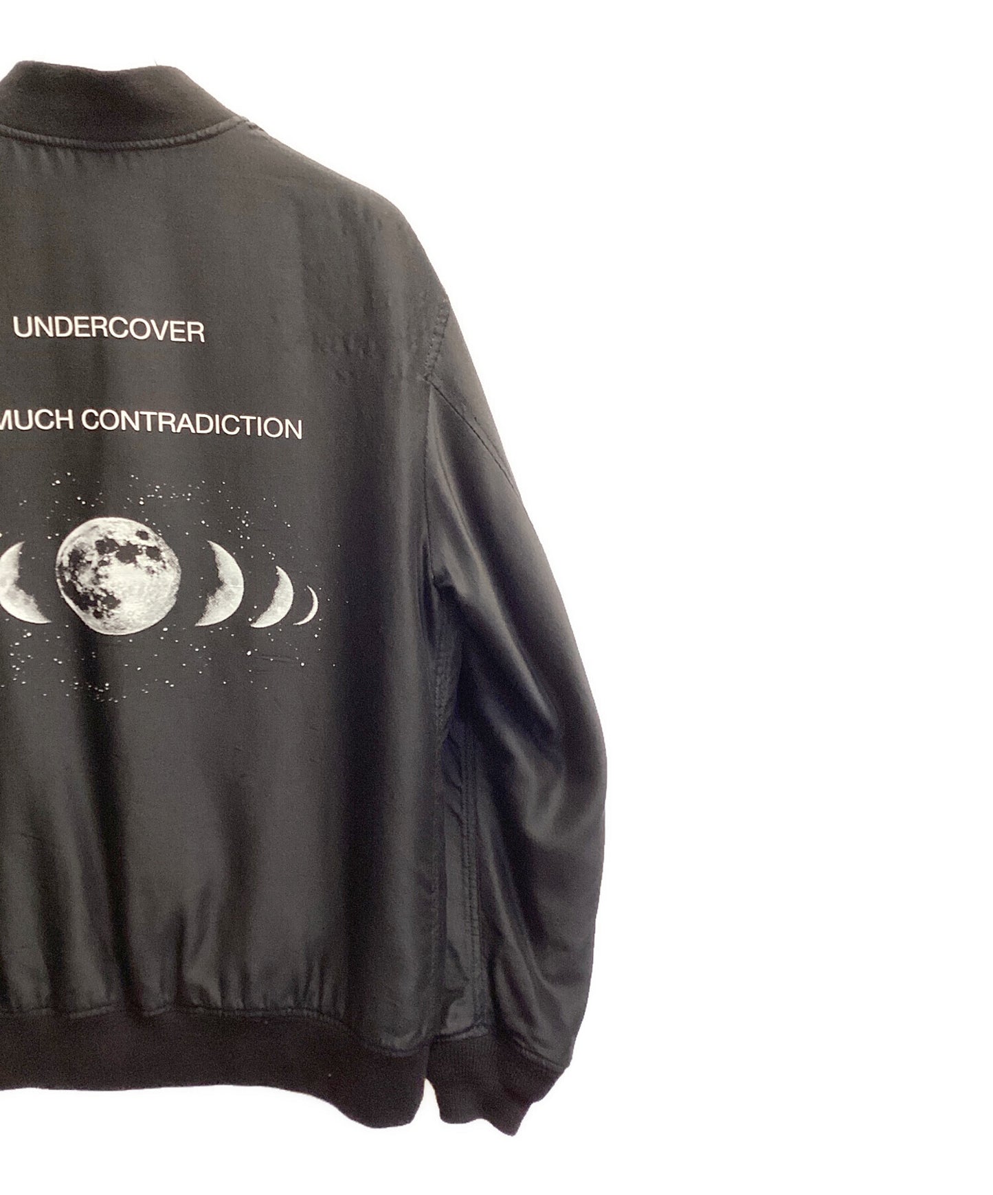 [Pre-owned] UNDERCOVER Silk Satin MA-1 04206-2