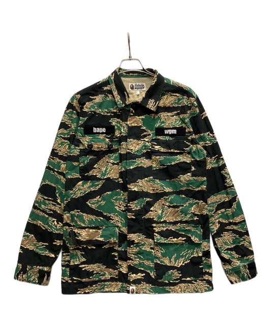 [Pre-owned] A BATHING APE military shirt 001SHD301025X