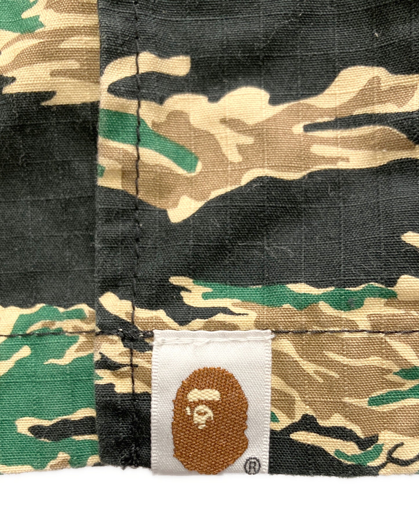 [Pre-owned] A BATHING APE military shirt 001SHD301025X