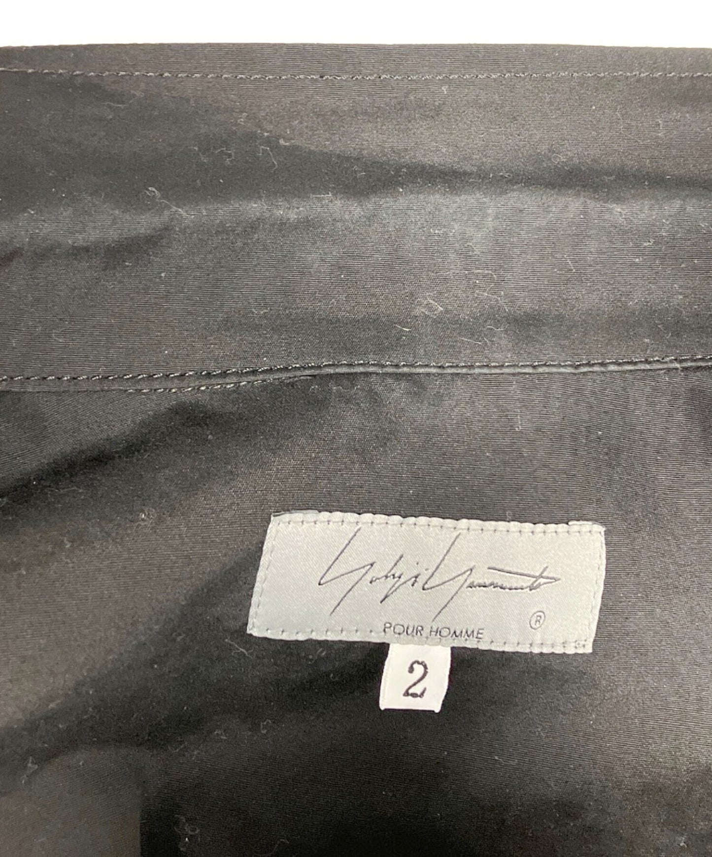 [Pre-owned] YOHJI YAMAMOTO long-sleeved shirt H0-B03-001