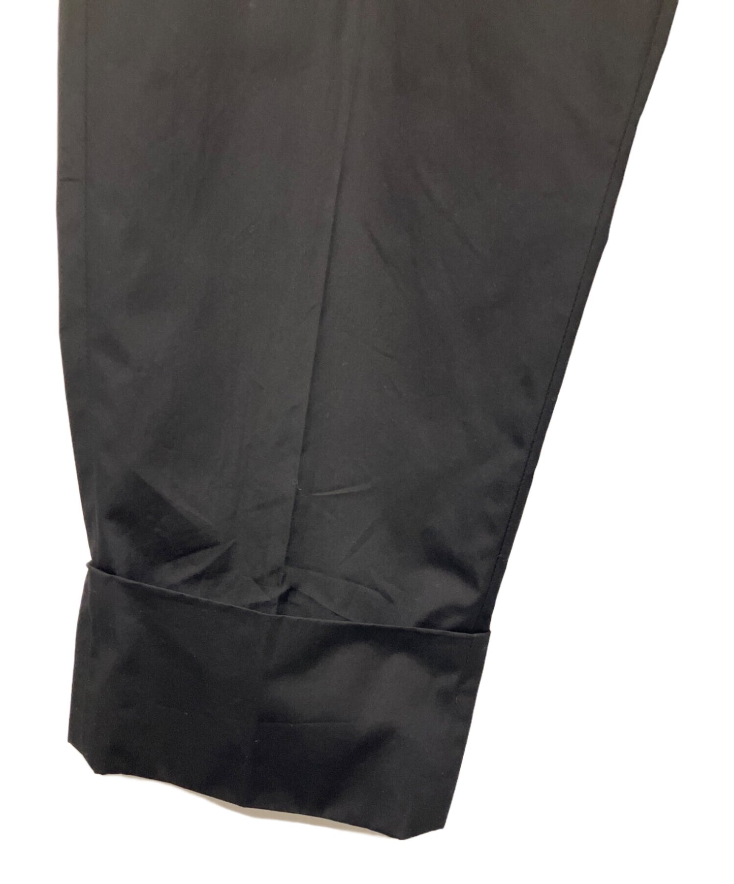 [Pre-owned] PRADA Front tuck tapered cotton pants UP0251 S000 1XV2