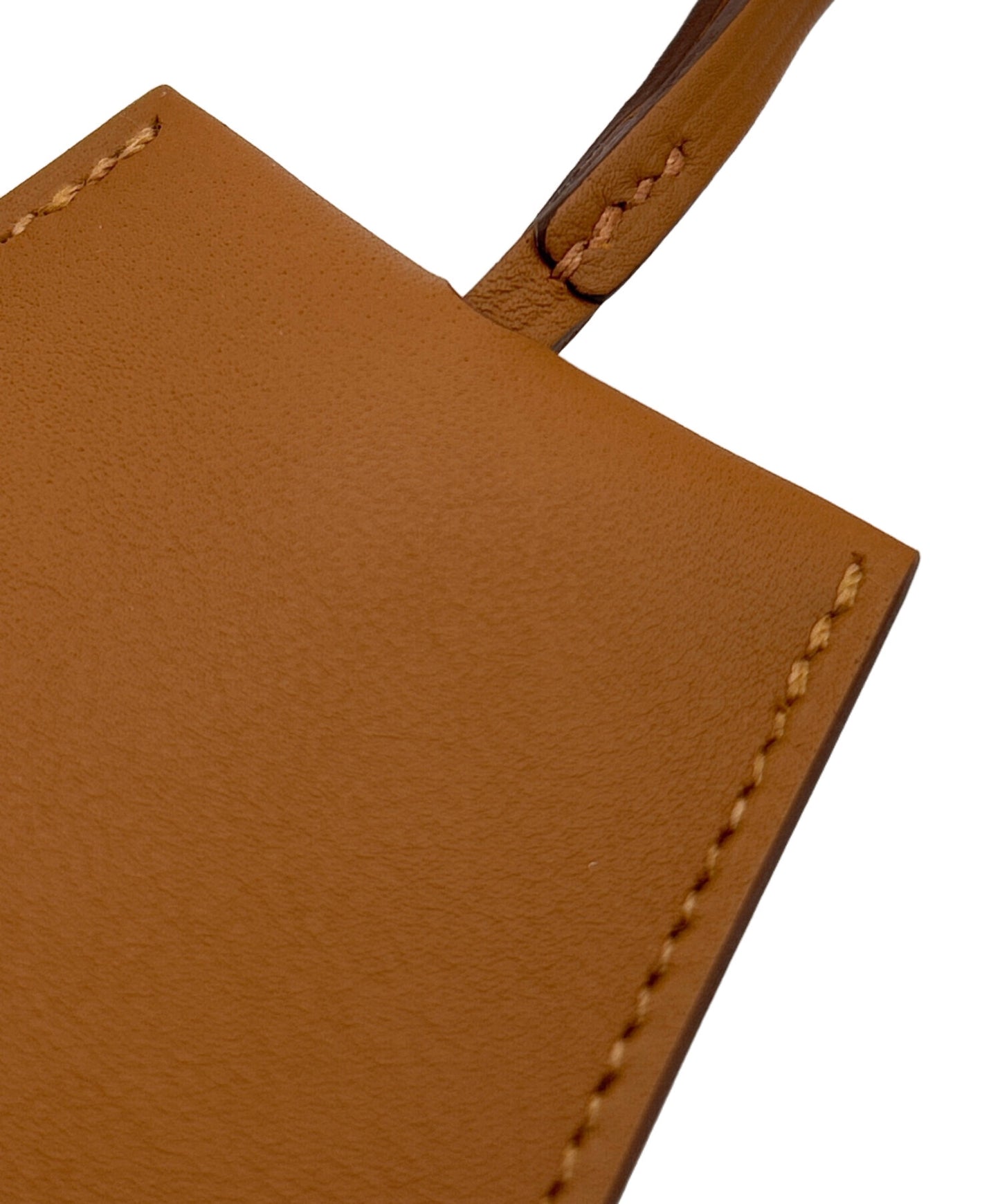 [Pre-owned] HERMES 2024 Years Gift Leather Key Clochette/Keychain/Keyring