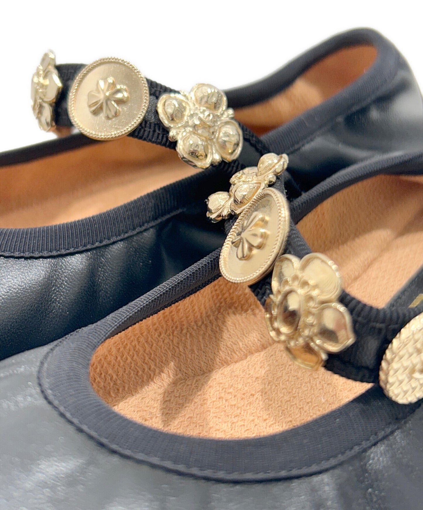 [Pre-owned] CHANEL Ballet Shoes / Mary Jane / Coco Button G45778
