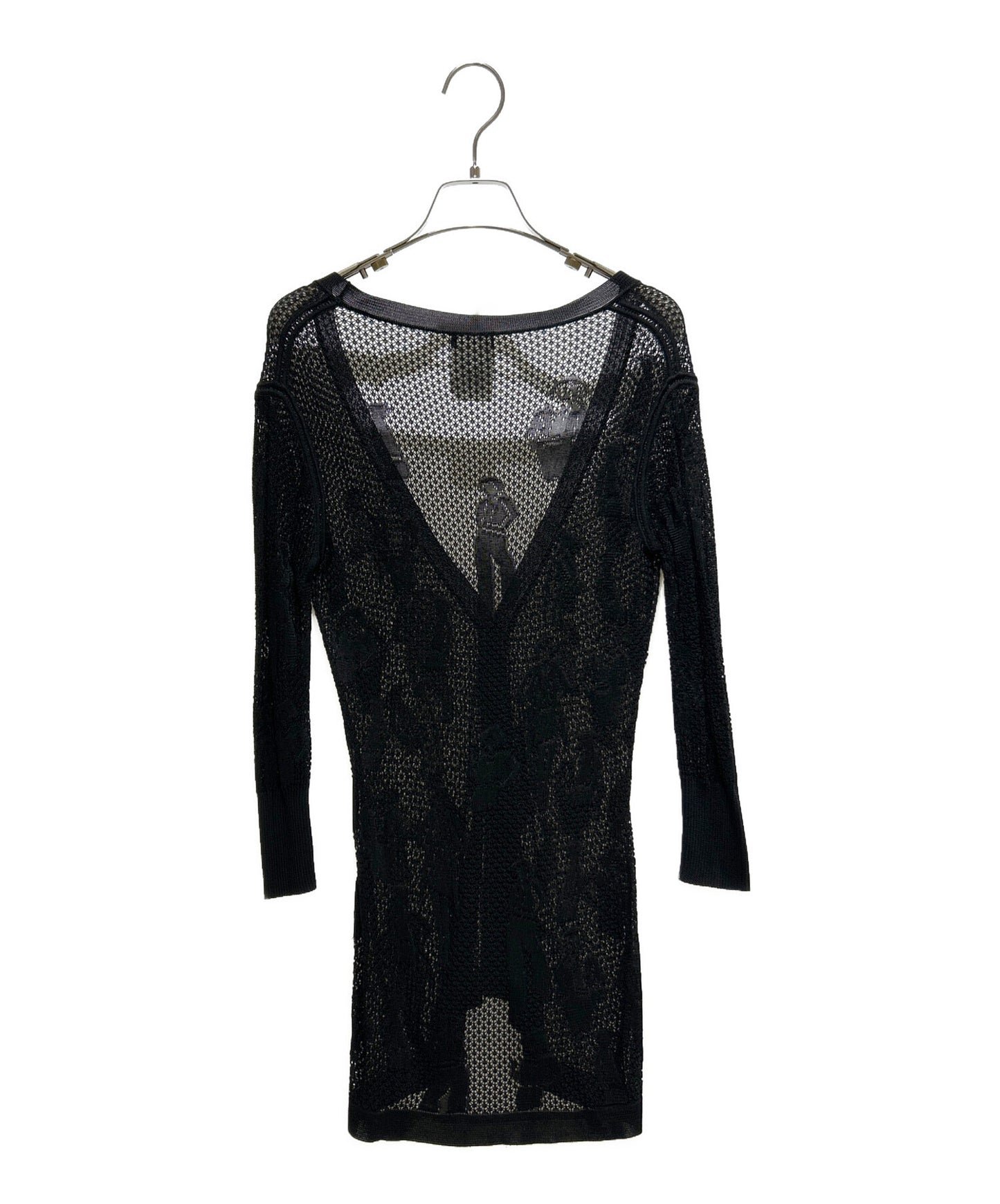 [Pre-owned] CHANEL Lace cardigan P21313V01305 / all-over lace / long cardigan P21313V01305