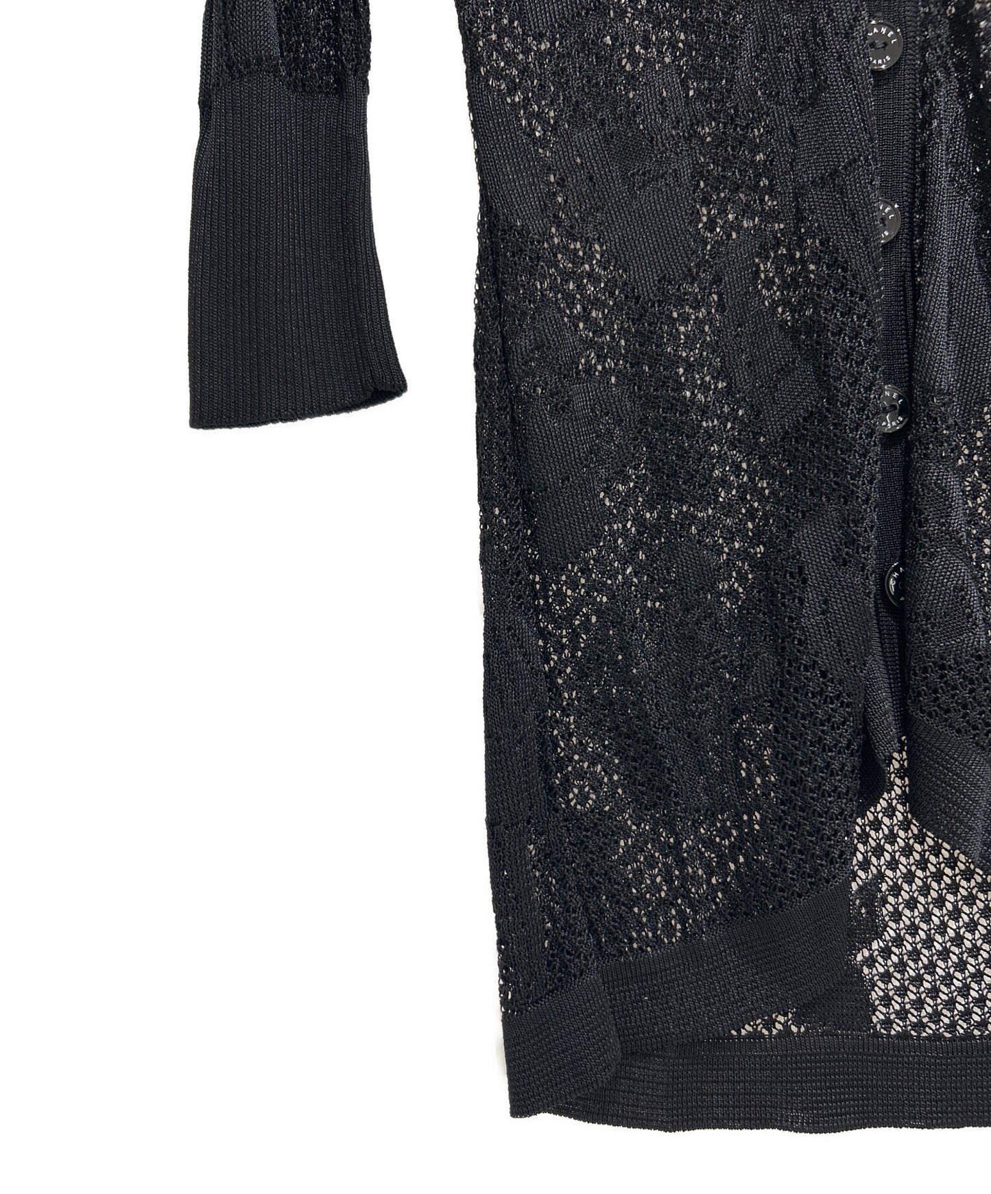 [Pre-owned] CHANEL Lace cardigan P21313V01305 / all-over lace / long cardigan P21313V01305