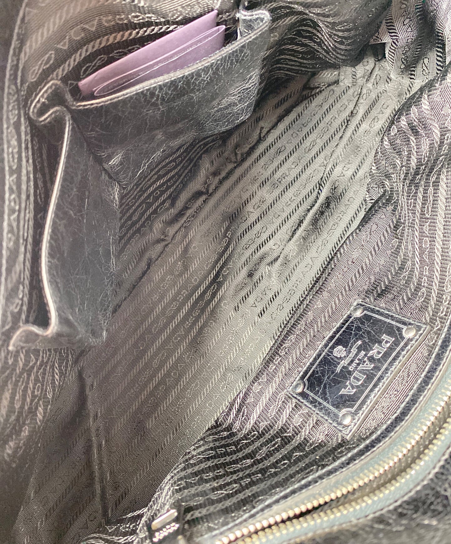 [Pre-owned] PRADA 2way handbag BL0688