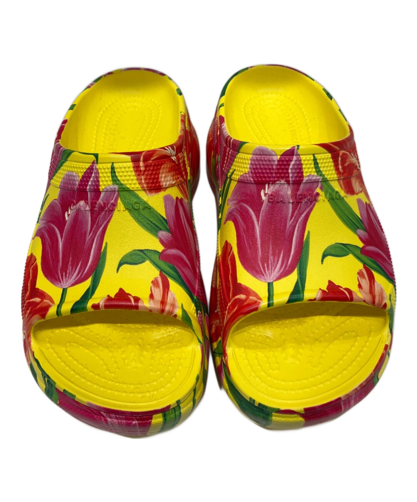 [Pre-owned] BALENCIAGA POOL CROCS 677389 w1s8f 7053