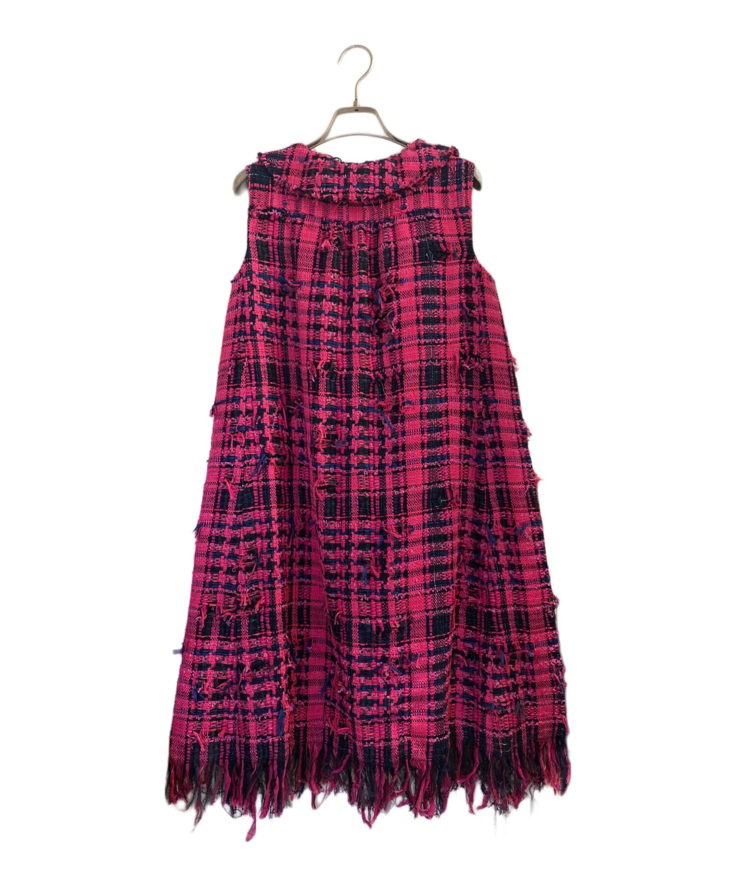 [Pre-owned] CHANEL Sleeveless Tweed Dress P49009V36112