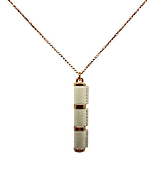 [Pre-owned] HERMES Charnier GM Necklace / Vose Swift