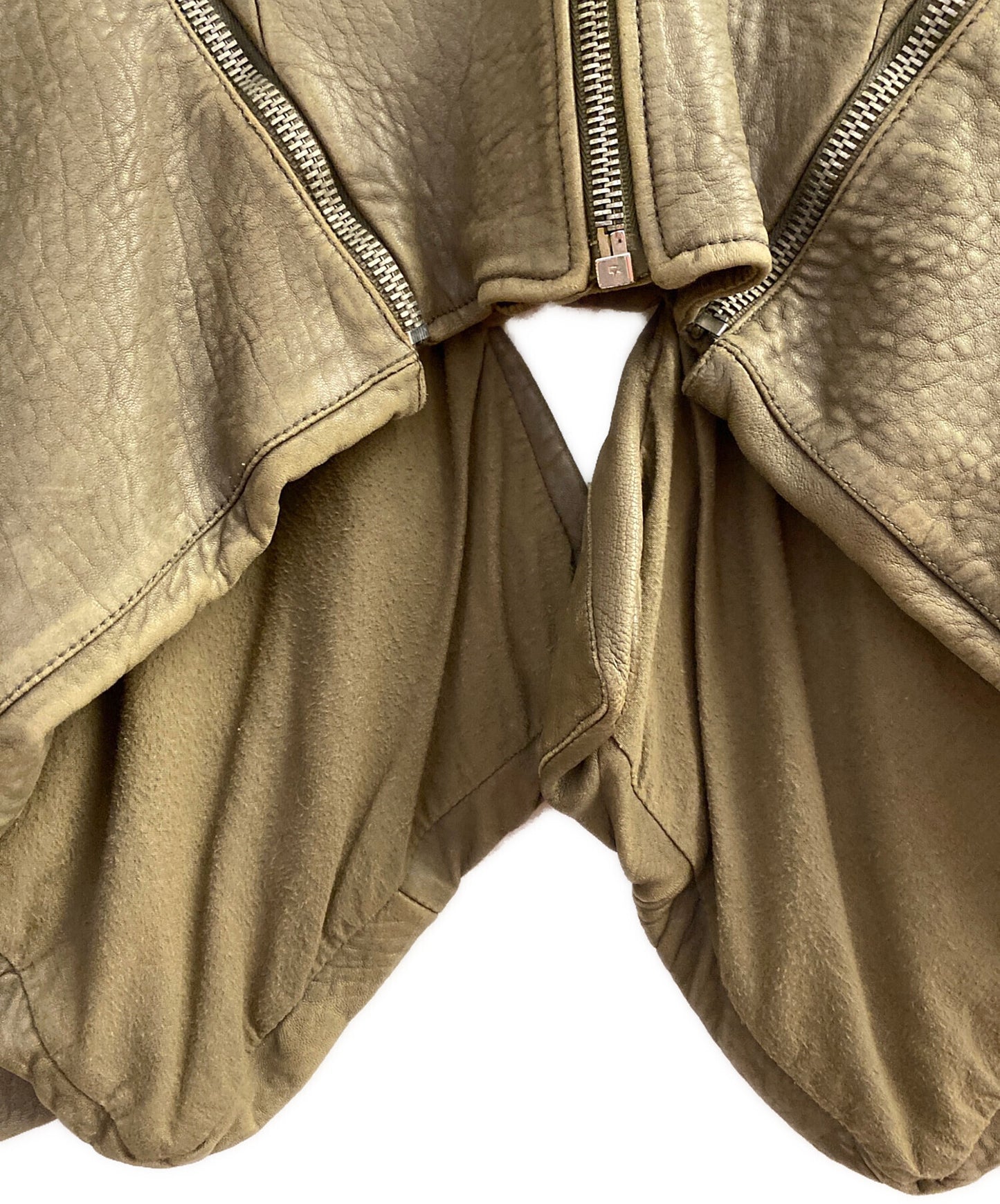 [Pre-owned] RICK OWENS Leather Jacket