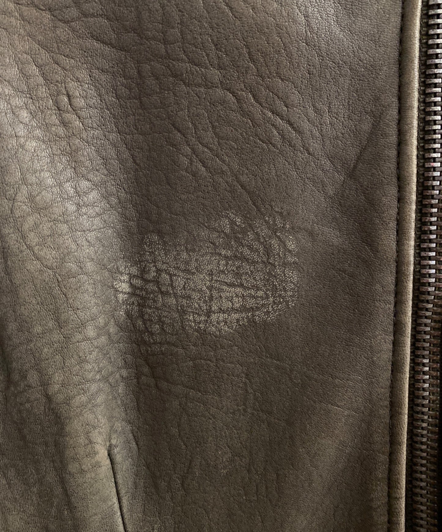 [Pre-owned] RICK OWENS Leather Jacket
