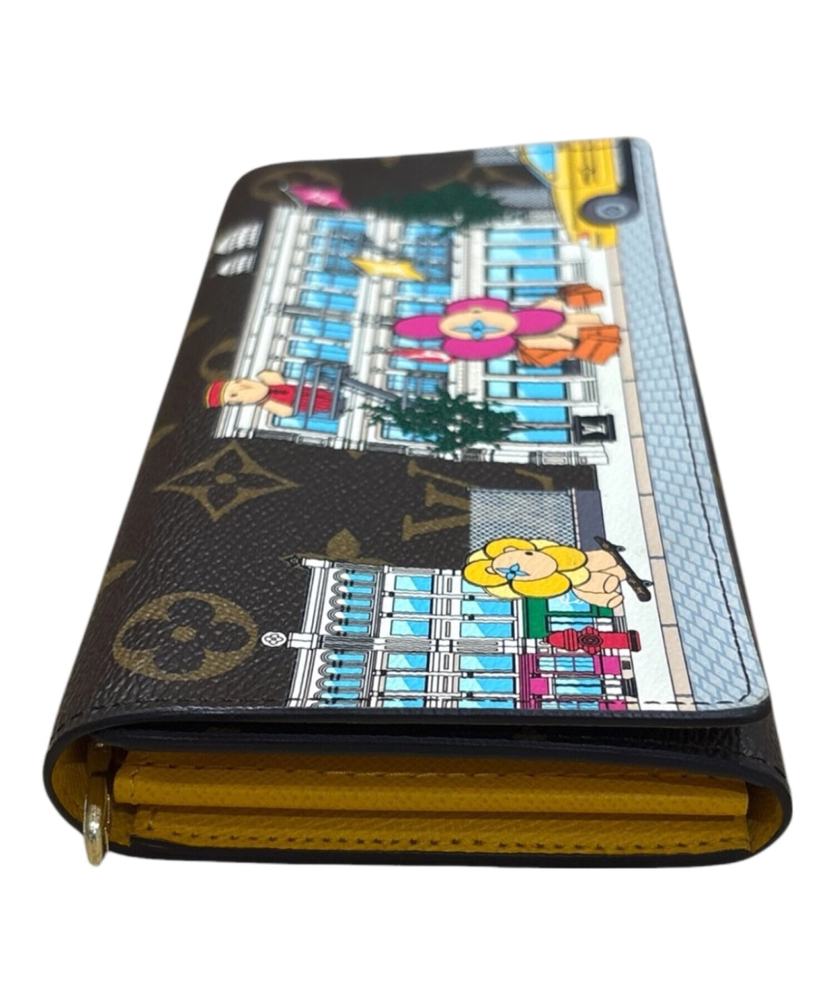 [Pre-owned] LOUIS VUITTON Long Wallet / Portefeuille Sara / Vivienne  M81608
