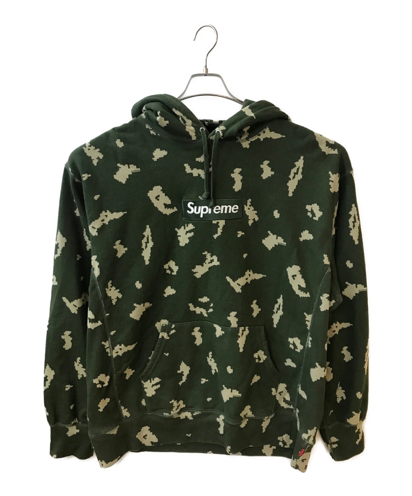 [Pre-owned] SUPREME BOX LOGO HOODED SWEATSHIRT (Camouflage Pattern BOX Logo Sweatshirt)