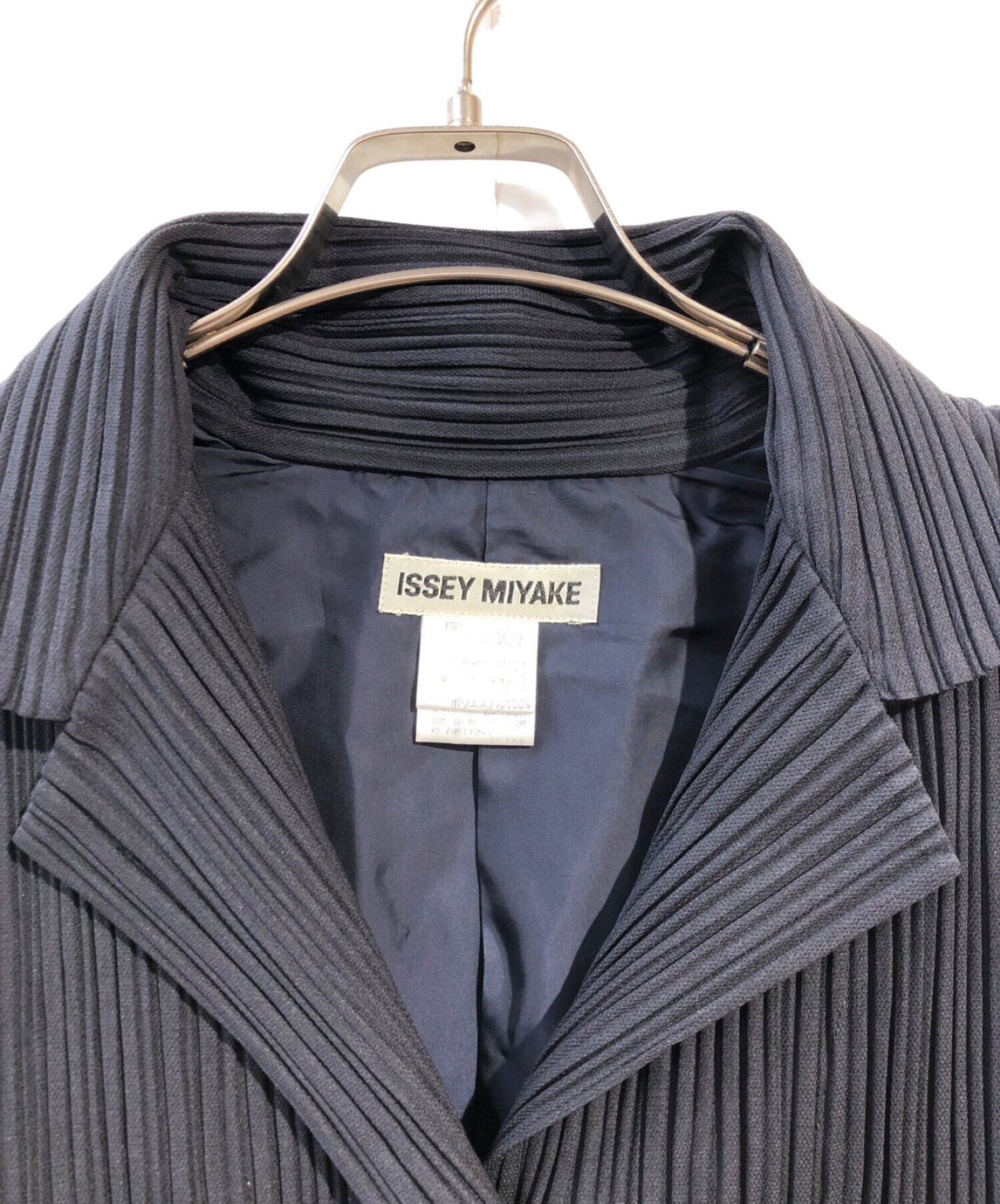 [Pre-owned] ISSEY MIYAKE Pleated 3B Jacket 1M01-FD614