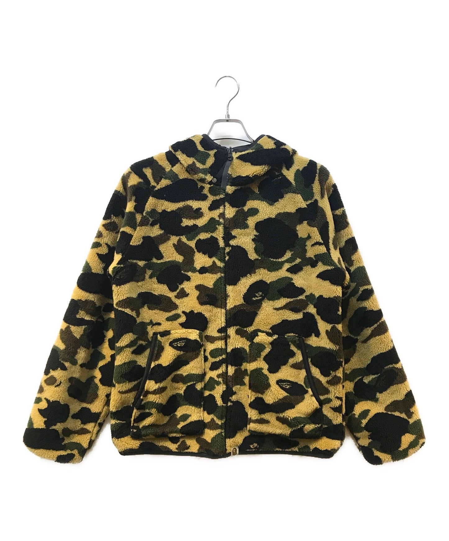 [Pre-owned] A BATHING APE First Cherry Reversible Boa Jacket