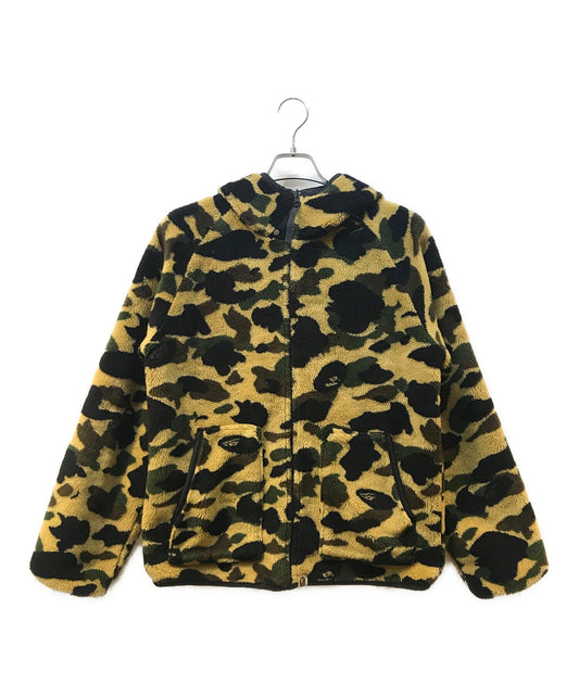 [Pre-owned] A BATHING APE First Cherry Reversible Boa Jacket