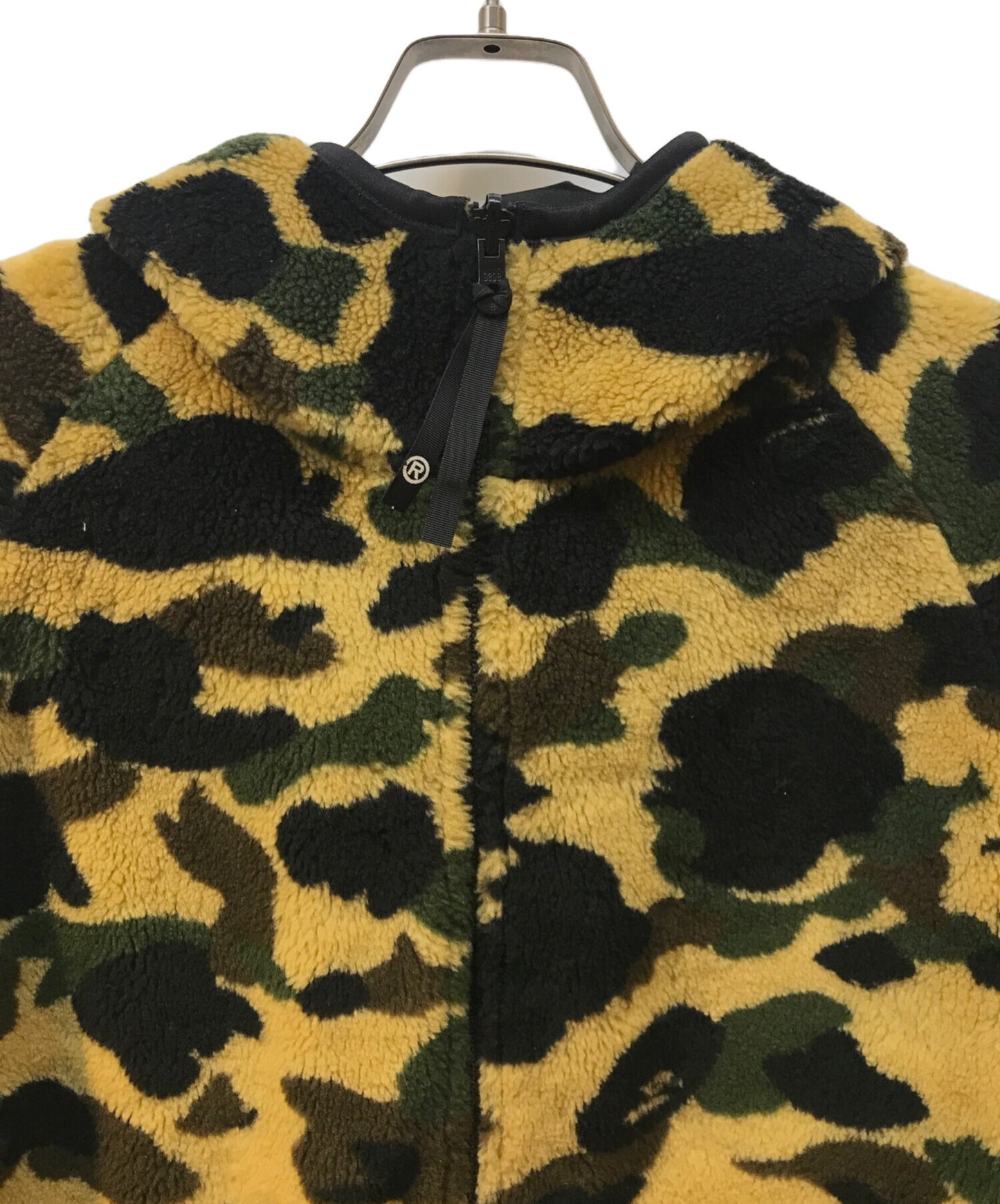 [Pre-owned] A BATHING APE First Cherry Reversible Boa Jacket