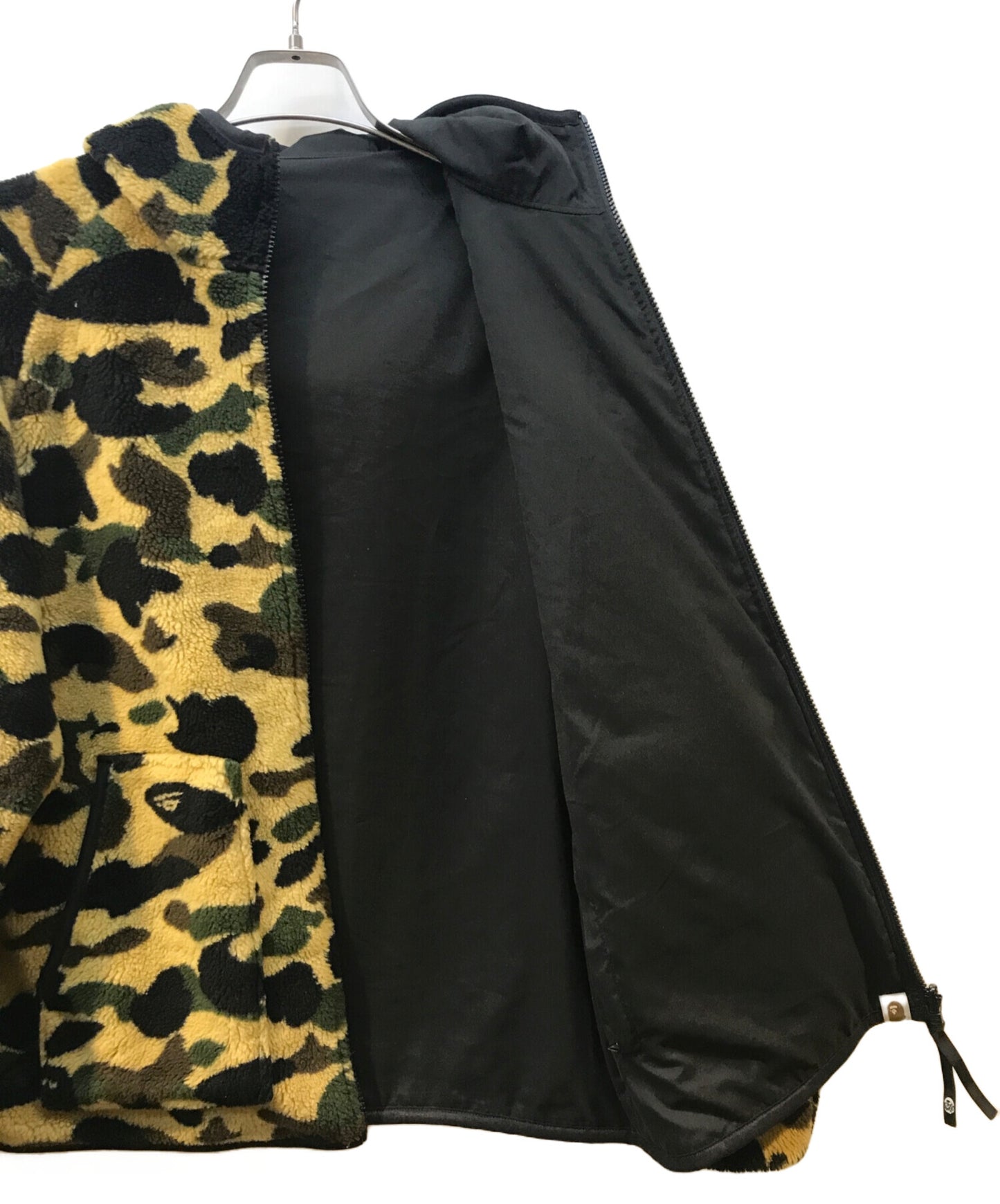 [Pre-owned] A BATHING APE First Cherry Reversible Boa Jacket