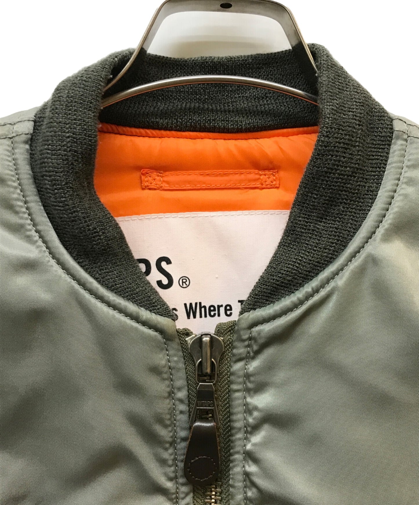 [Pre-owned] WTAPS MA-1 Jacket 142gwdt-jkm04