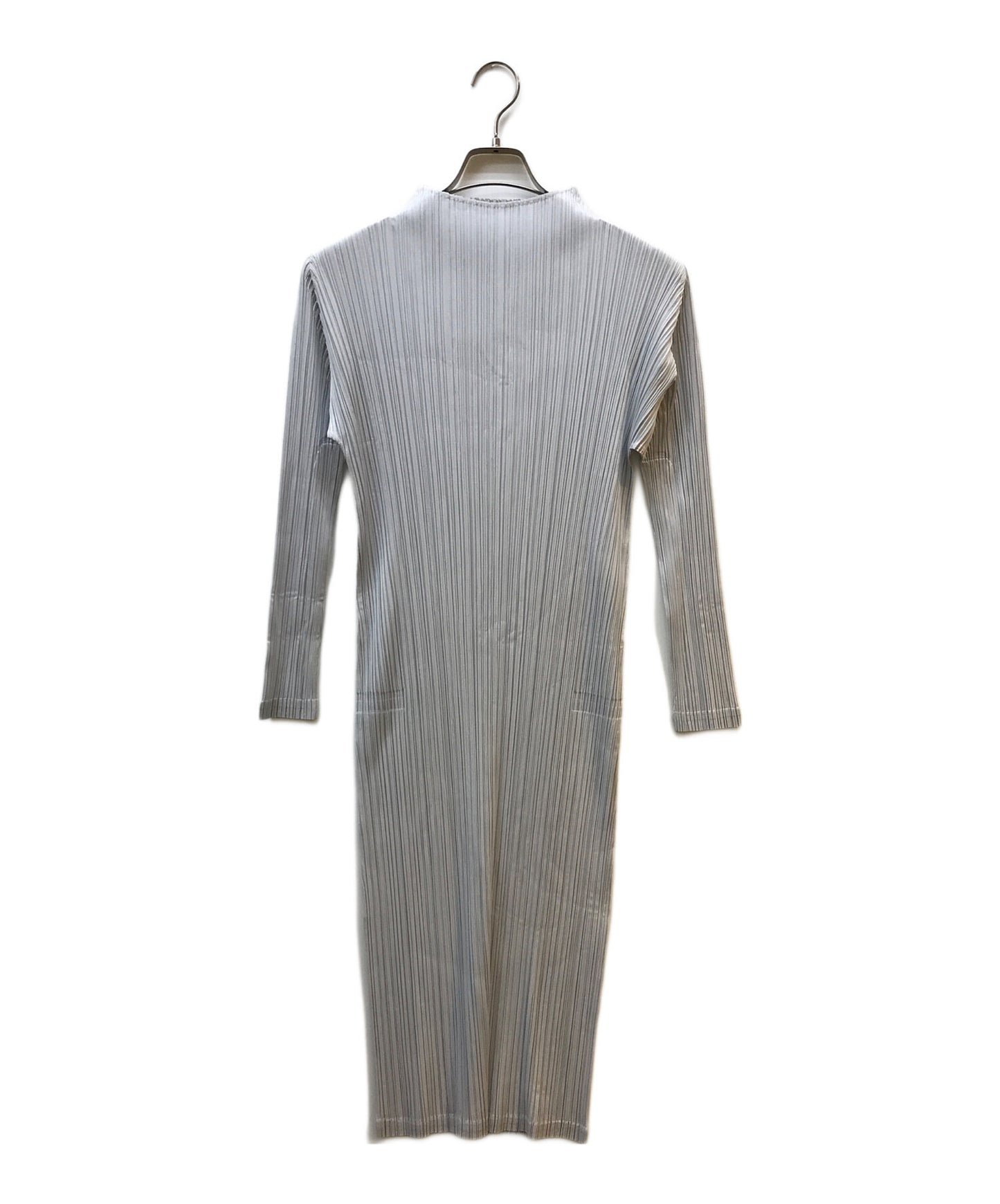 [Pre-owned] PLEATS PLEASE Pleated Long Sleeve Dress PP31JH116/3