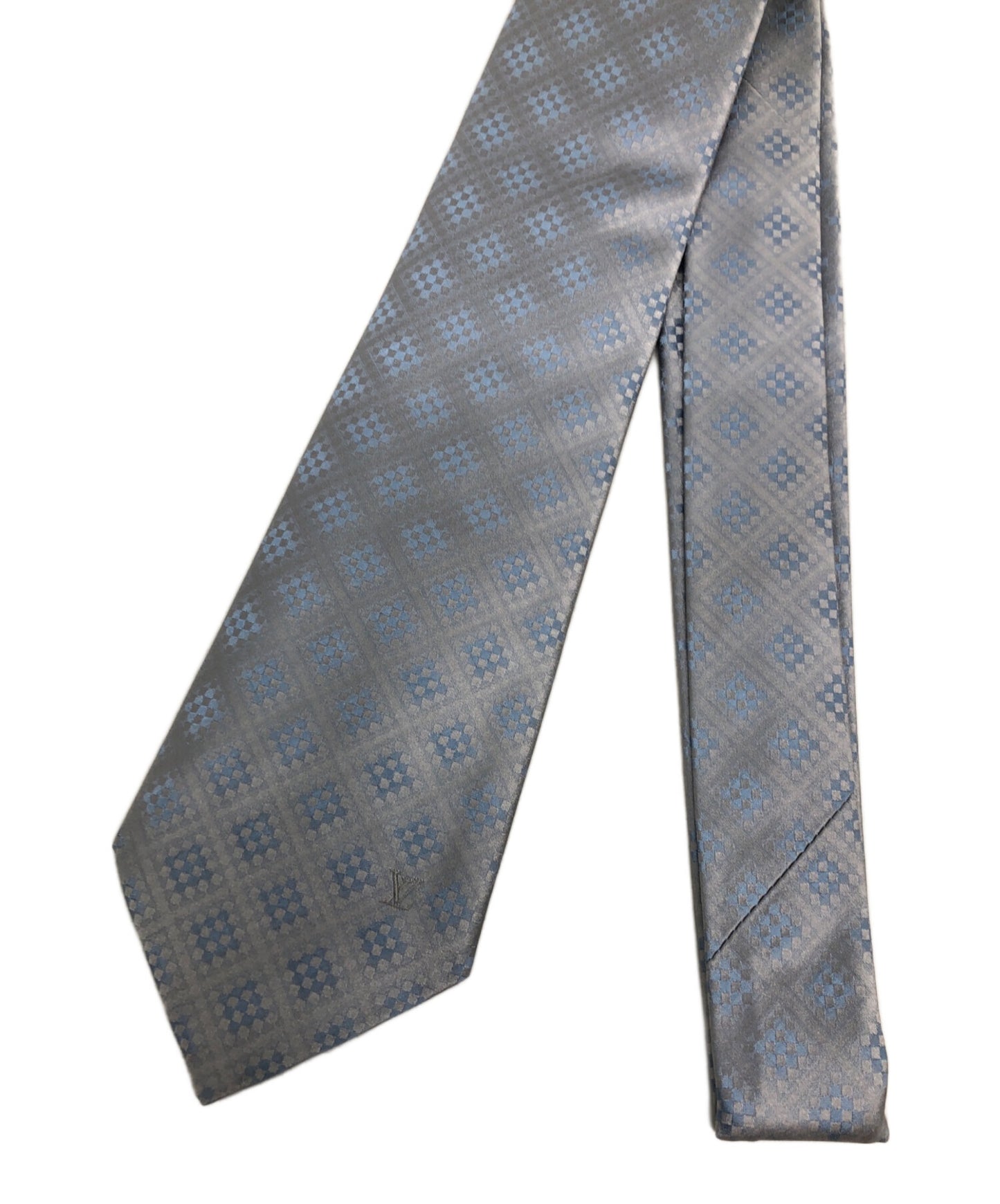 [Pre-owned] LOUIS VUITTON LV embroidered tie